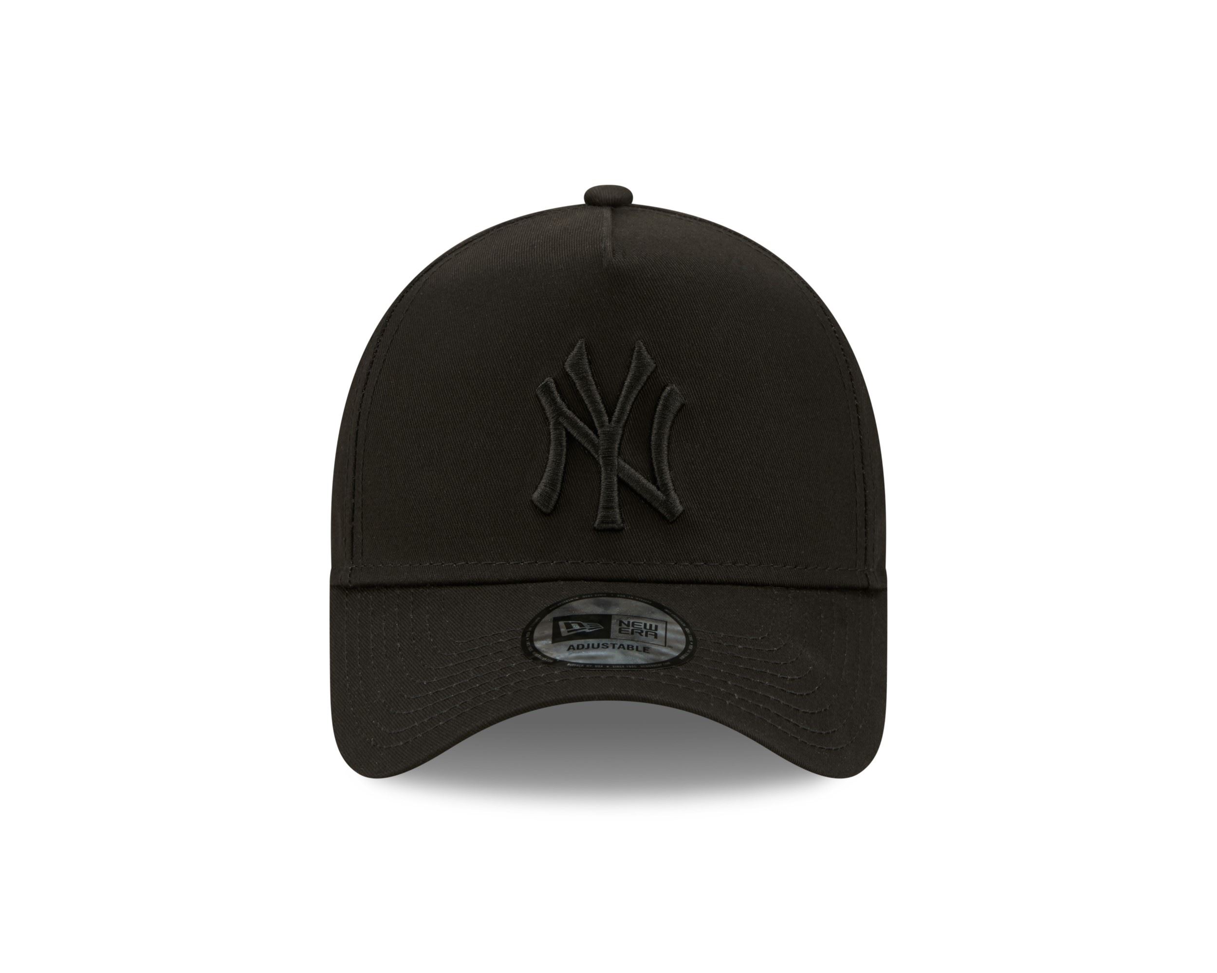 New York Yankees MLB Colour Essential Black 9Forty E-Frame Snapback Cap New Era