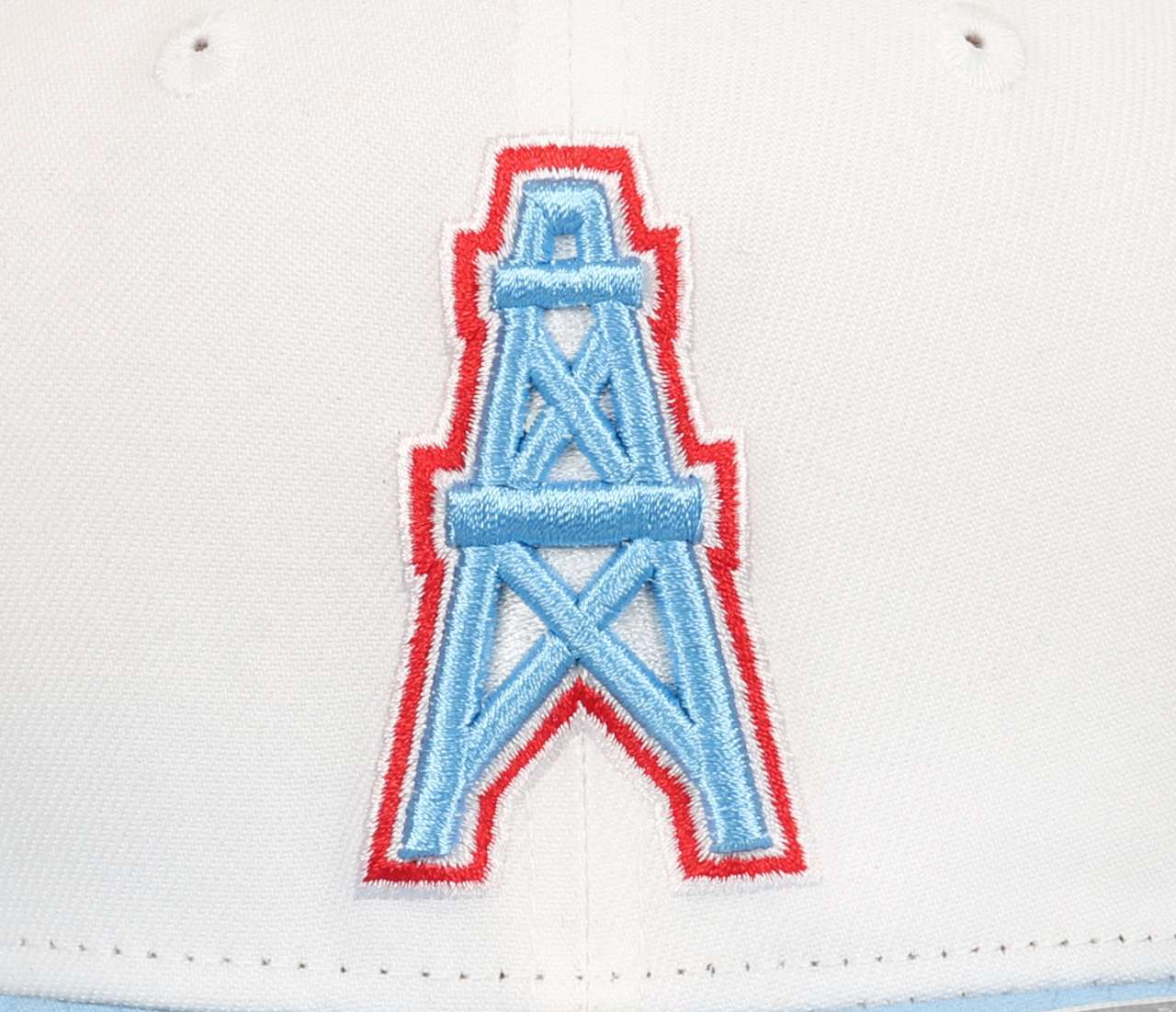 Houston Oilers Team Colour White Blue NFL 9Fifty Original Fit Snapback Cap New Era