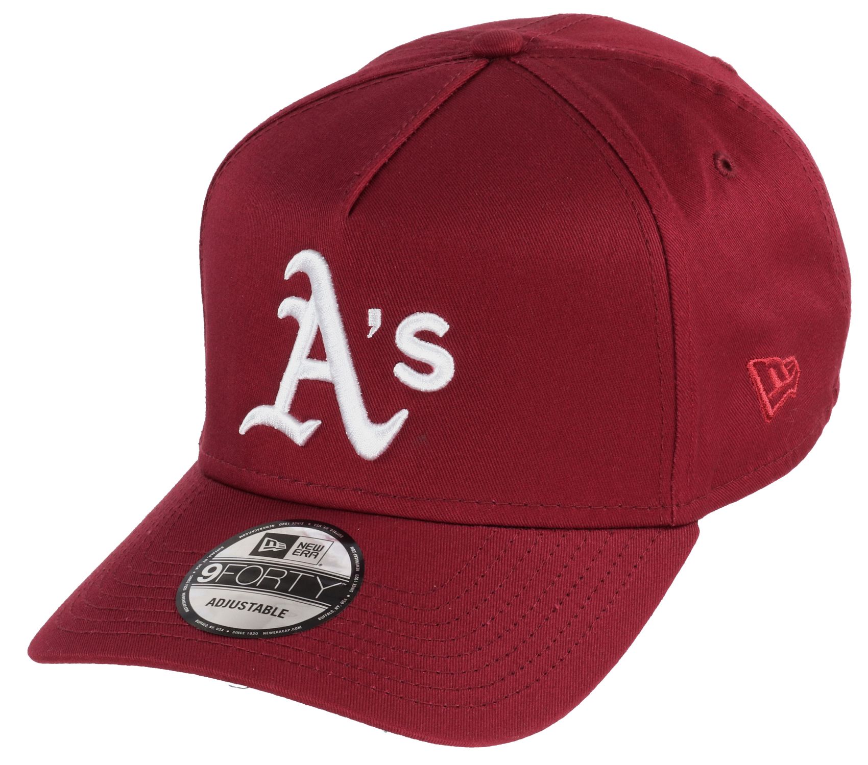 Oakland Athletics MLB Red 9Forty A-Frame Adjustable Cap New Era