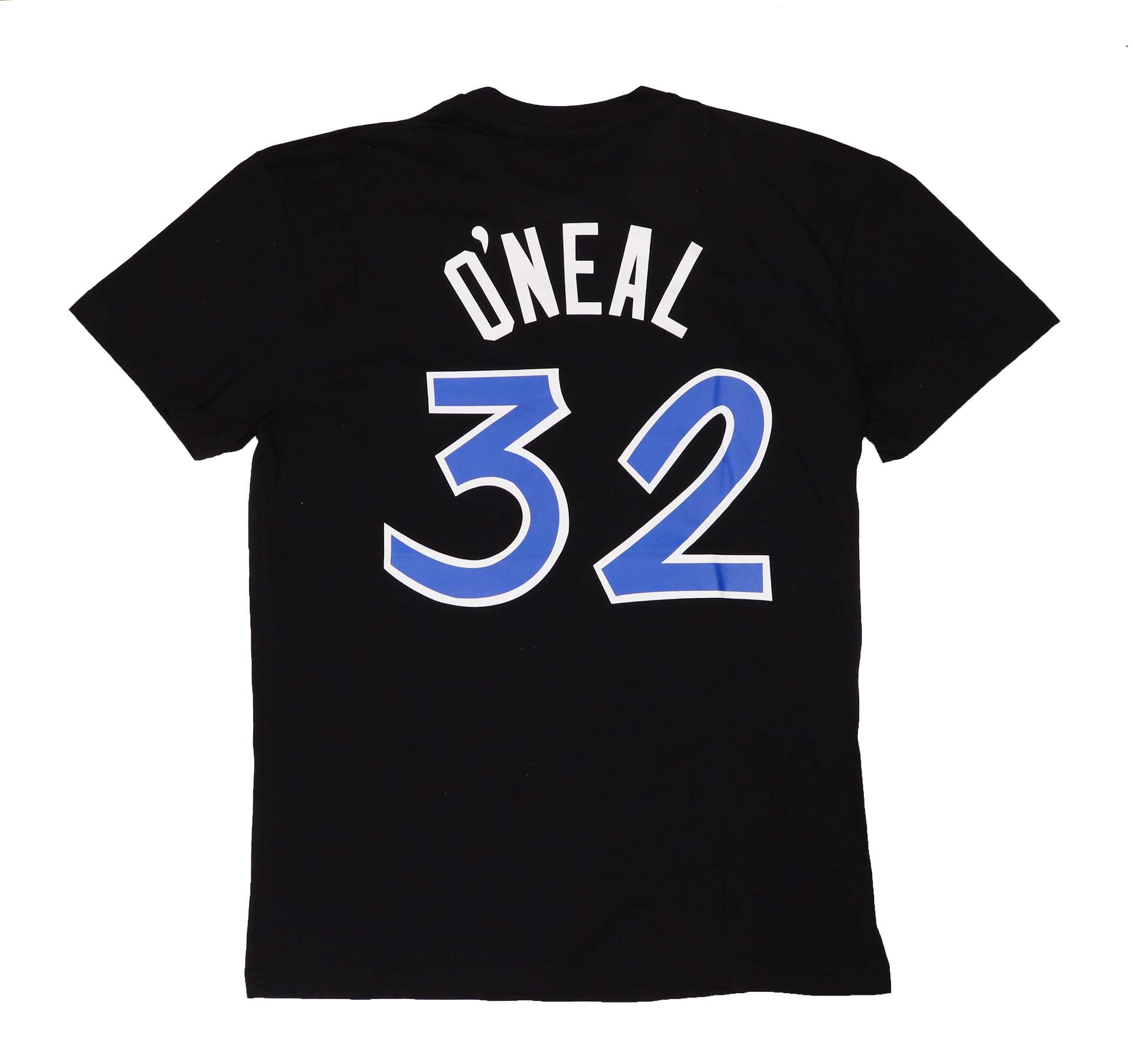 Shaquille O'Neal #32 Orlando Magic NBA Name & Number Tee  Black T-Shirt Mitchell & Ness