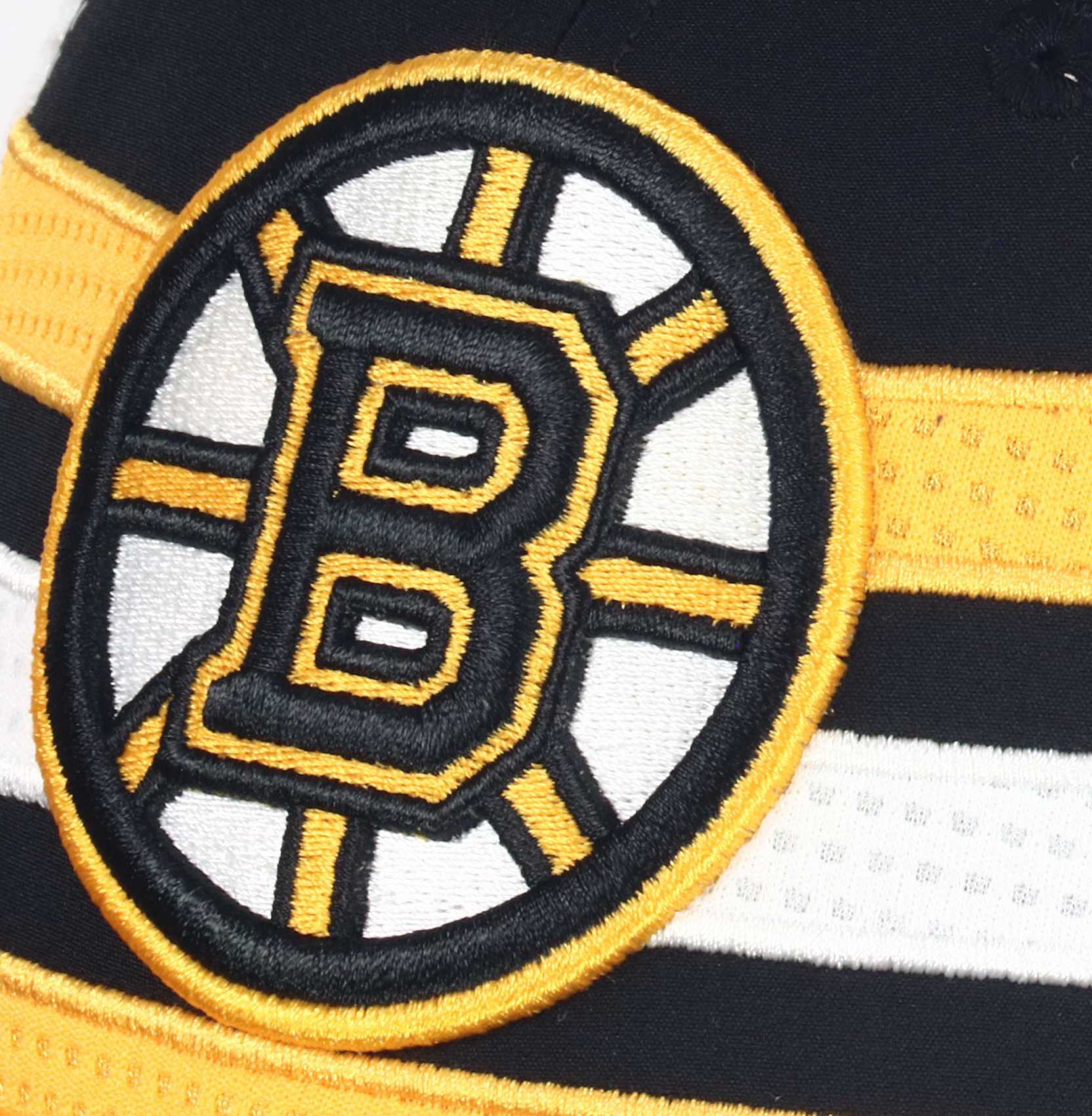Boston Bruins NHL Authentic Pro Draft Structured Trucker Cap Fanatics