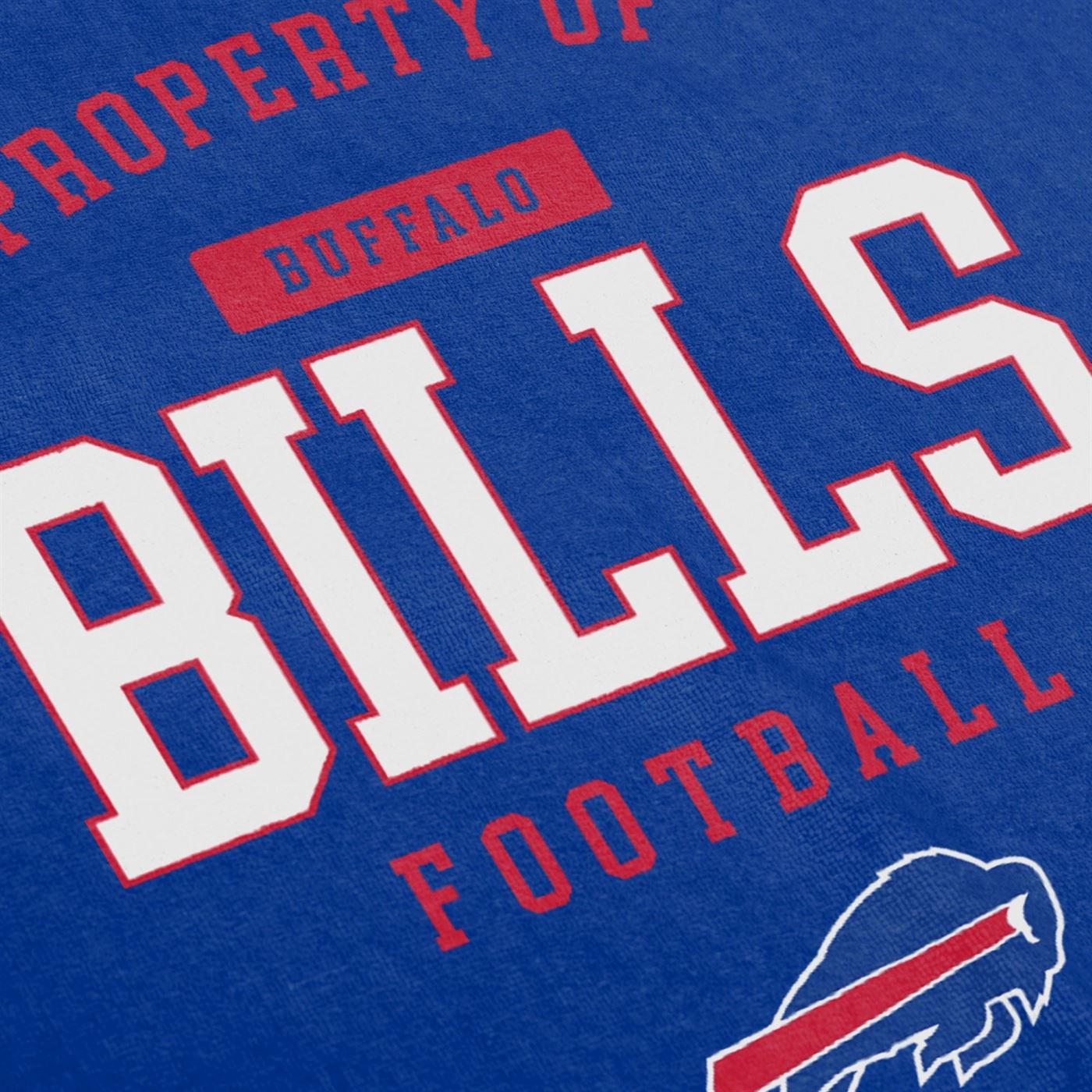 Buffalo Bills NFL 2024 Strandtuch Badetuch Handtuch Blau Foco