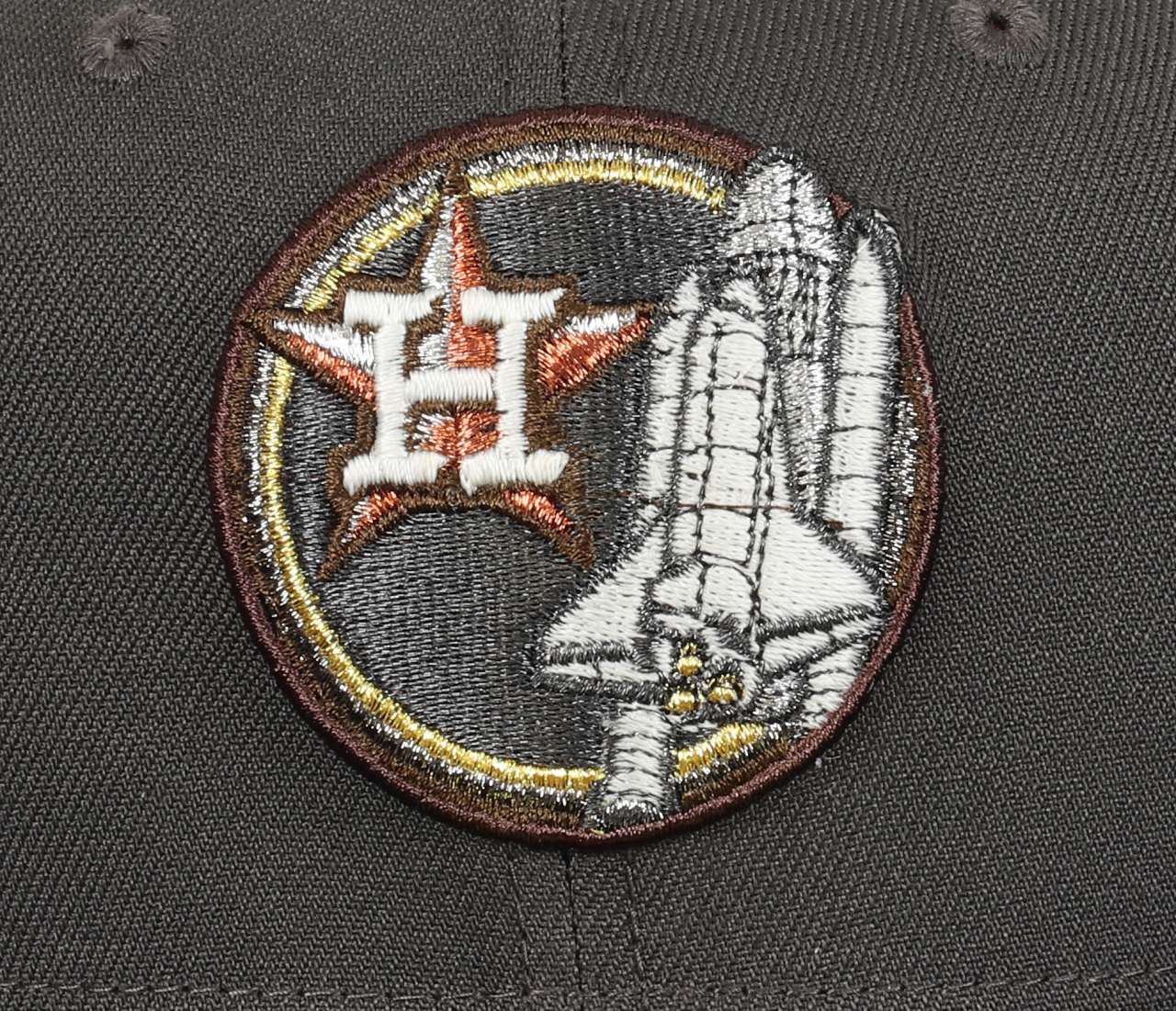 Houston Astros MLB Apollo 11 Sidepatch Camo Gray 59Fifty Basecap New Era