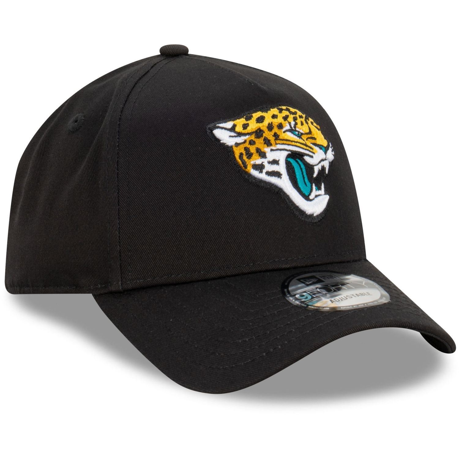 Jacksonville Jaguars NFL Evergreen Schwarz Verstellbare 9Forty A-Frame Cap New Era