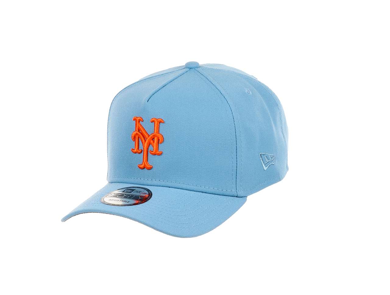 New York Mets MLB Cooperstown Sky Blue 9Forty A-Frame Snapback Cap New Era