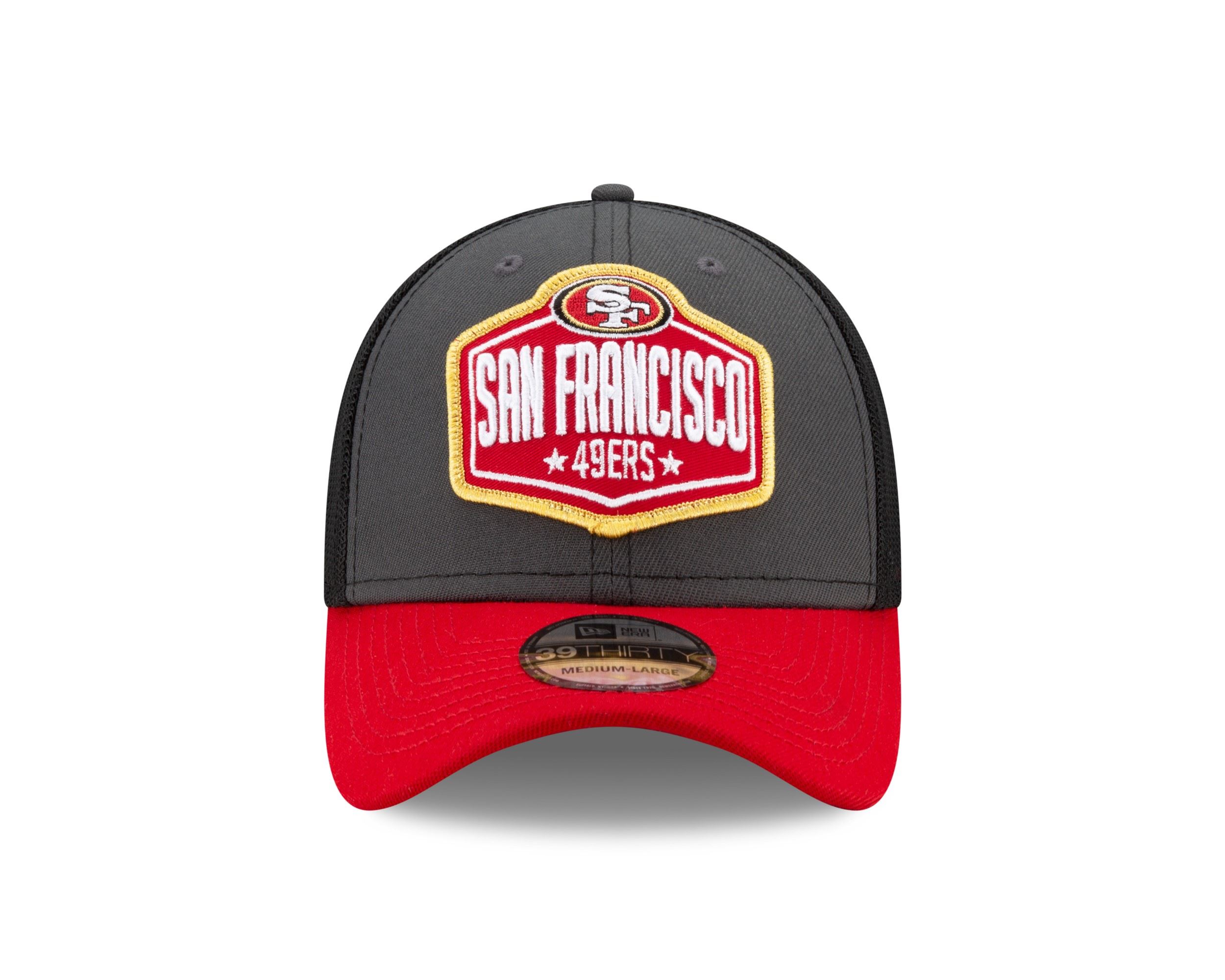 San Francisco 49ers NFL 2021 Draft 39Thirty Stretch Cap New Era