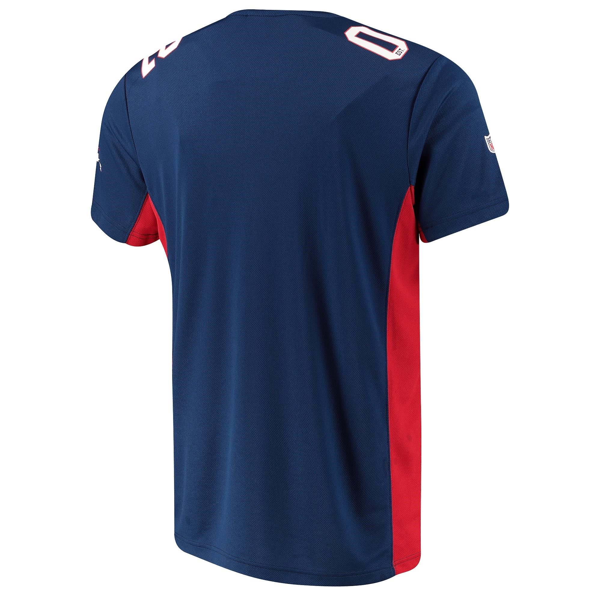 Houston Texans NFL Players Poly Mesh Blue T-Shirt Fanatics
