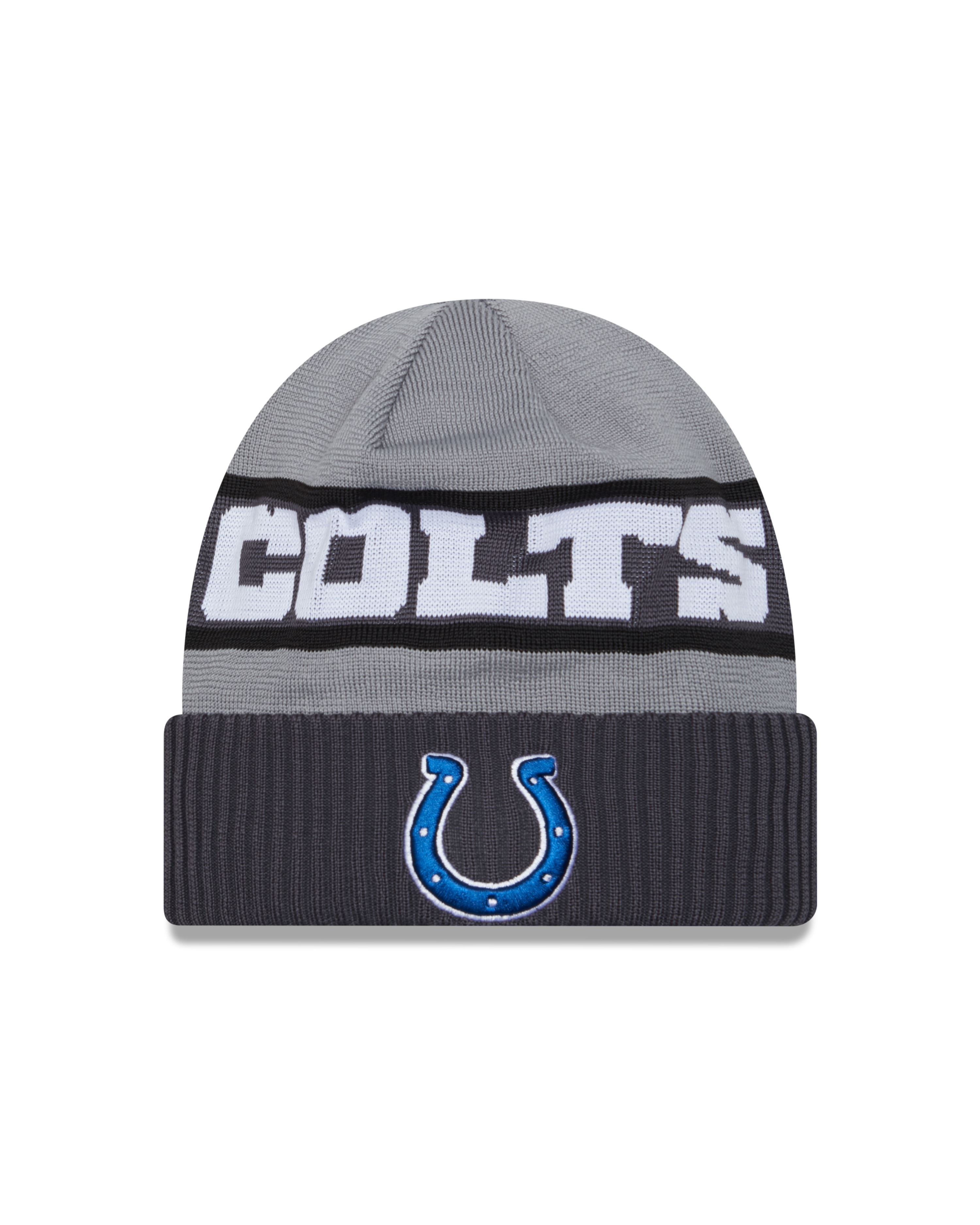 Indianapolis Colts NFL 2023  Sideline Tech Knit CW Gray Beanie New Era
