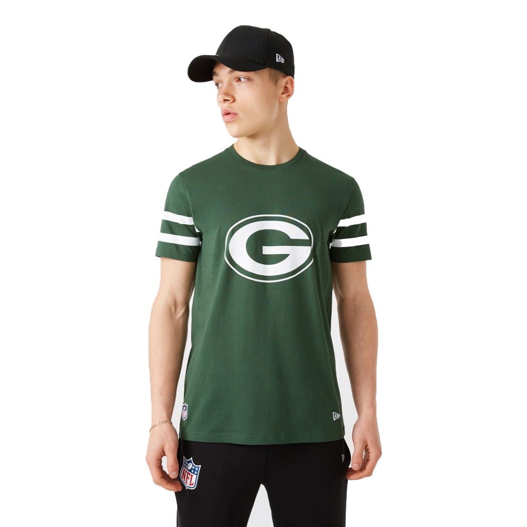 Green Bay Packers NFL Jersey Inspired Tee T-Shirt New Era
