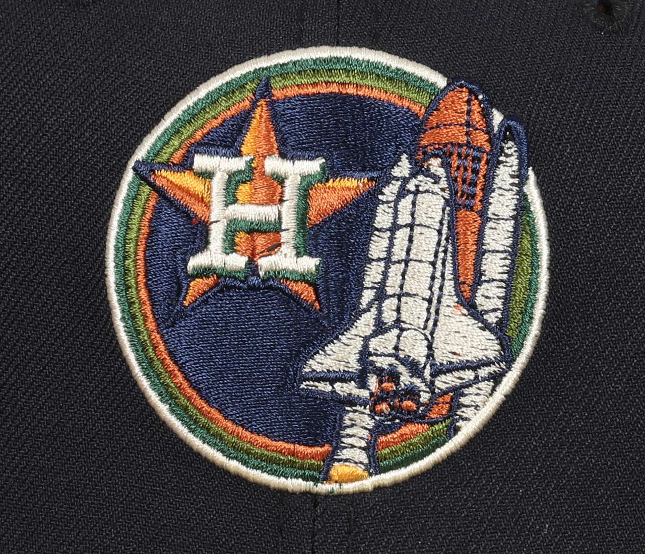 Houston Astros MLB Apollo 11 Sidepatch Navy Khaki 59Fifty Basecap New Era
