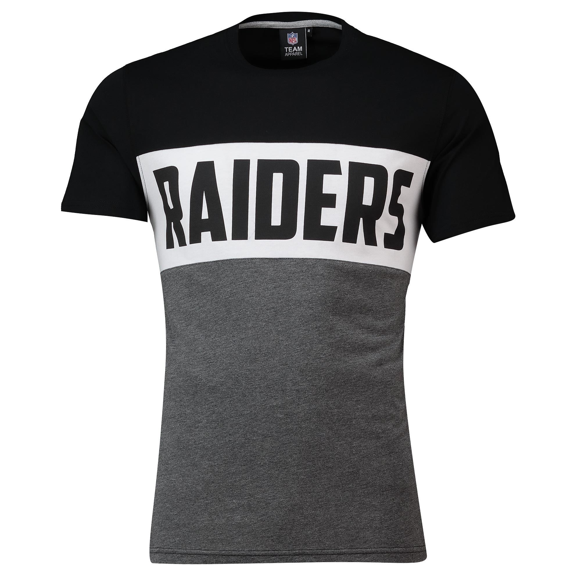 Las Vegas Raiders Cut and Sew T- Shirt Fanatics
