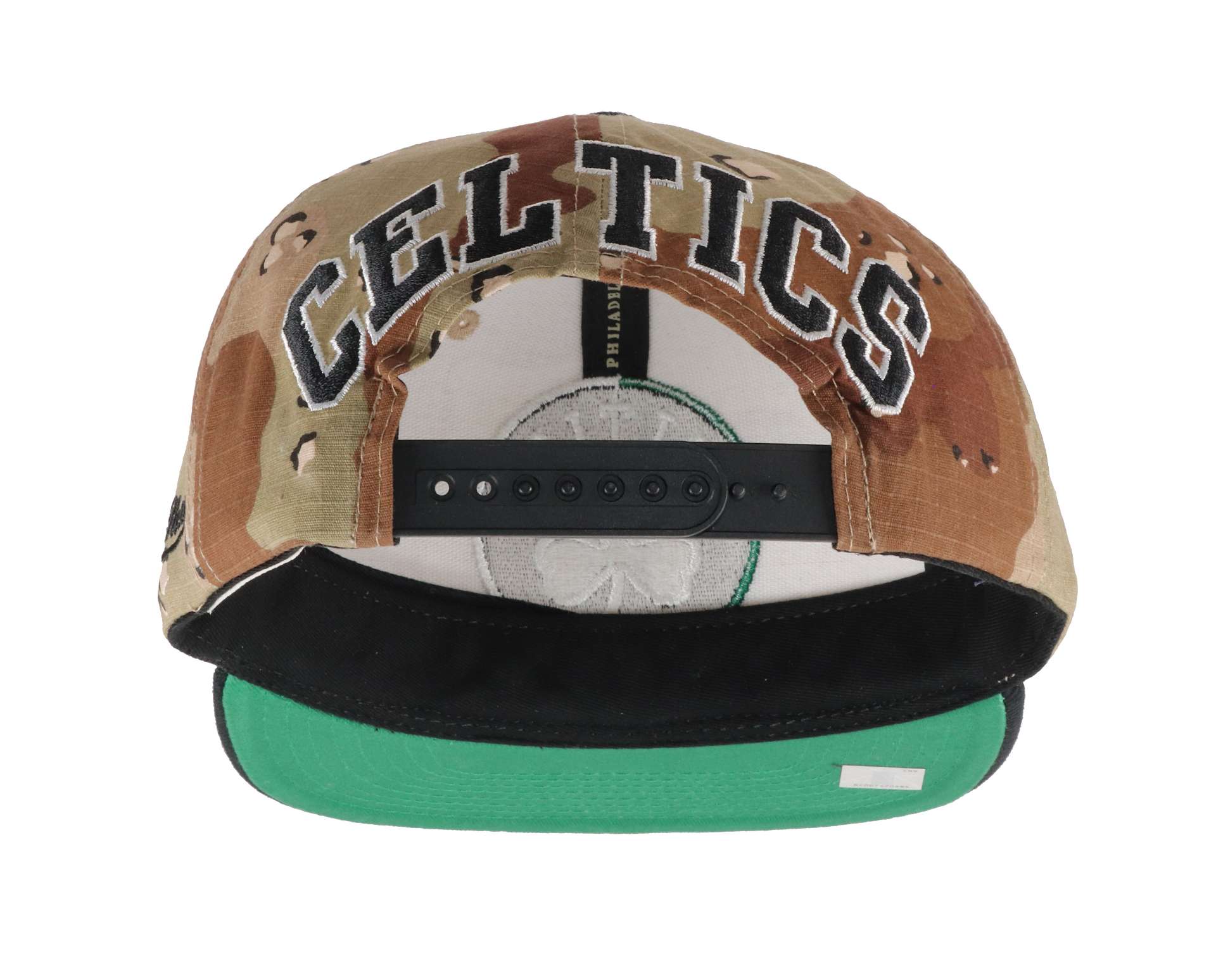 Boston Celtics NBA Choco Camo Snapback Cap Mitchell & Ness