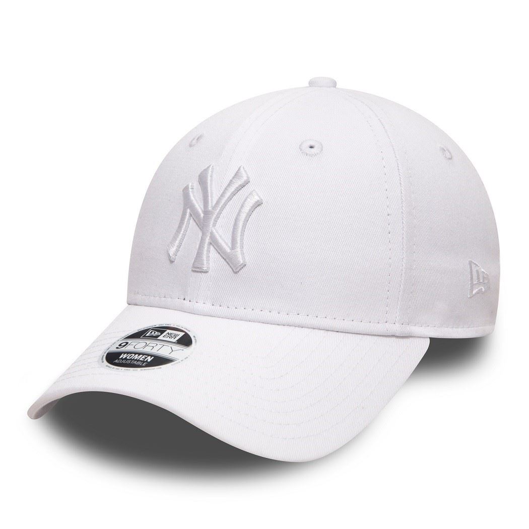 New York Yankees League Essential White 9Forty Women Cap New Era 