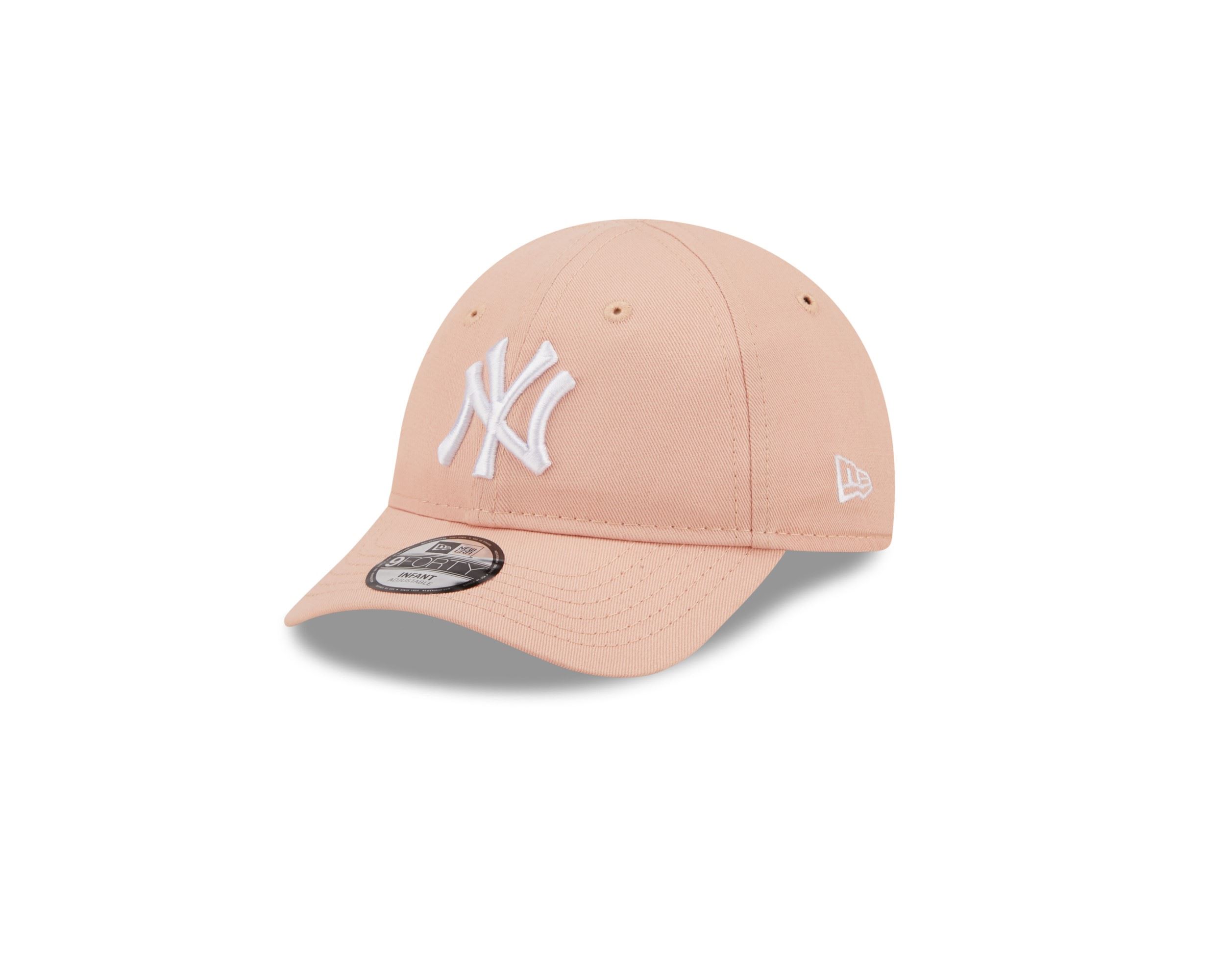 New York Yankees MLB League Essential Rose White 9Forty Infant Cap New Era