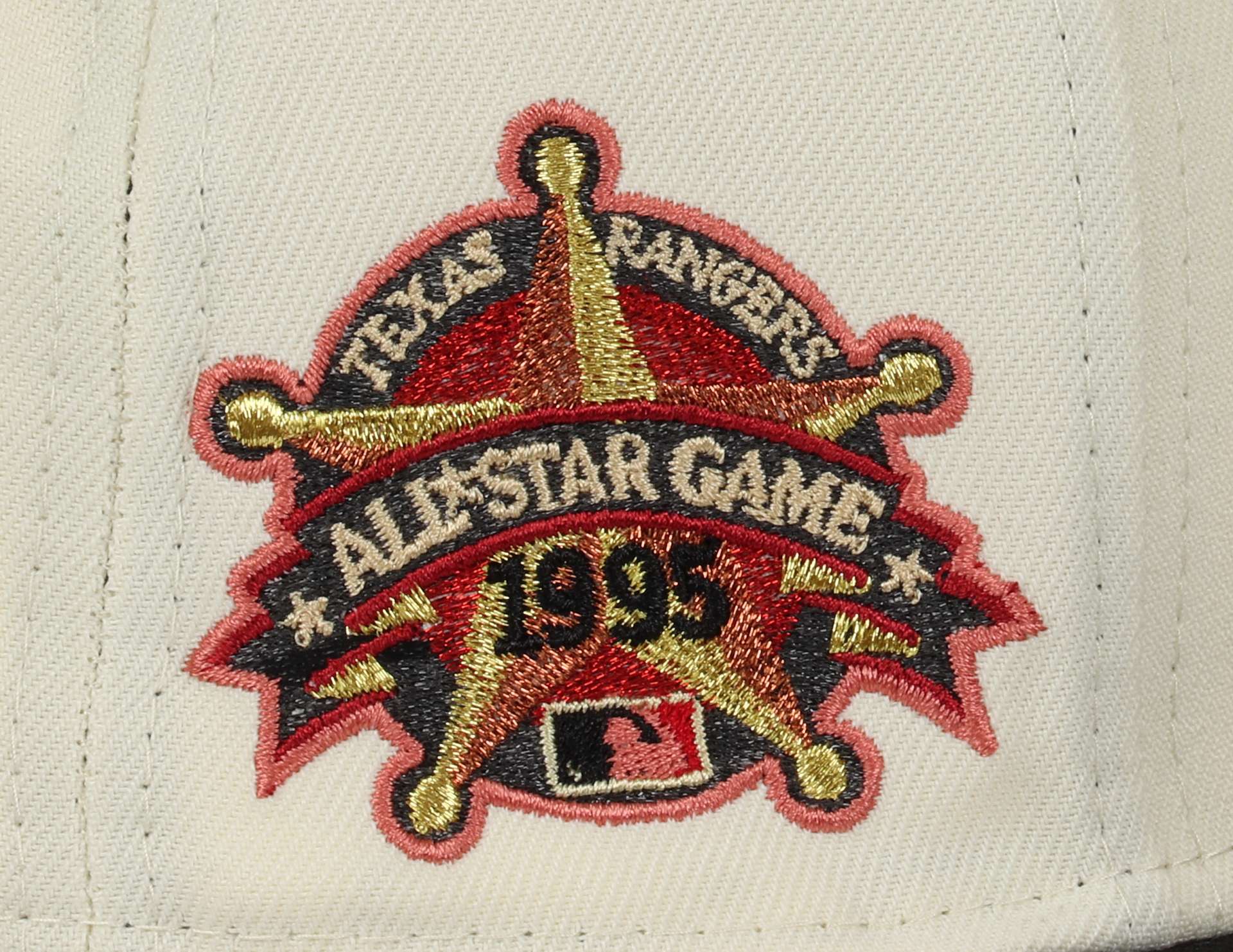 Texas Rangers MLB All Star Game 1995 Sidepatch Chrome White 59Fifty Basecap New Era