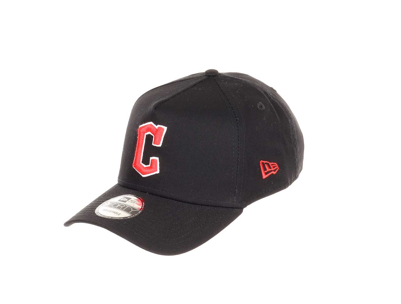 Cleveland Guardians  MLB Evergreen Black 9Forty A-Frame Snapback Cap New Era