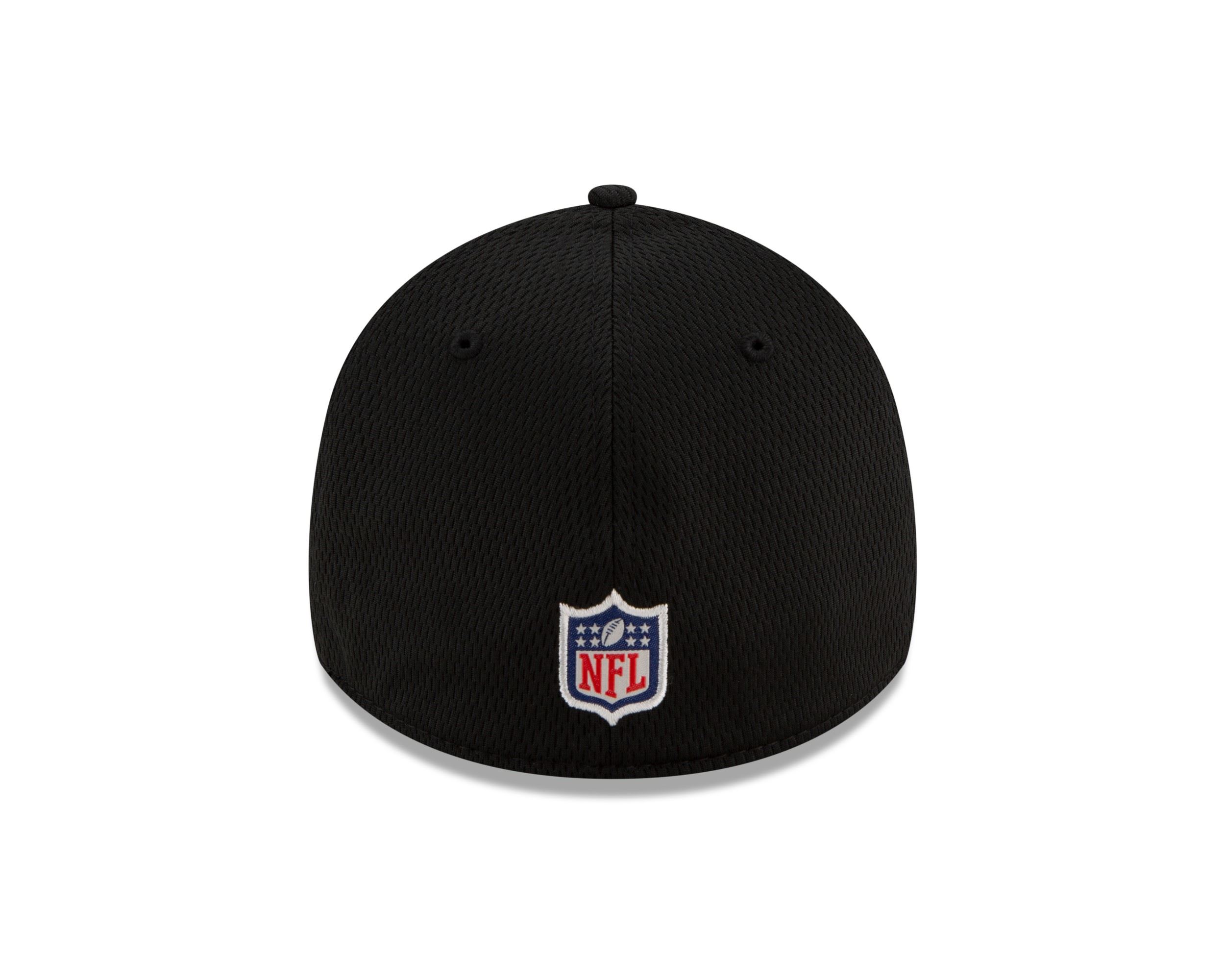Baltimore Ravens NFL 2021 Sideline Black 39Thirty Stretch Cap New Era