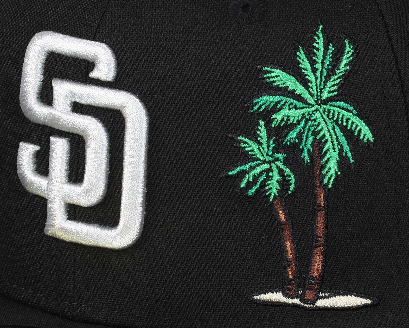 San Diego Padres MLB Black Base 59Fifty Basecap New Era