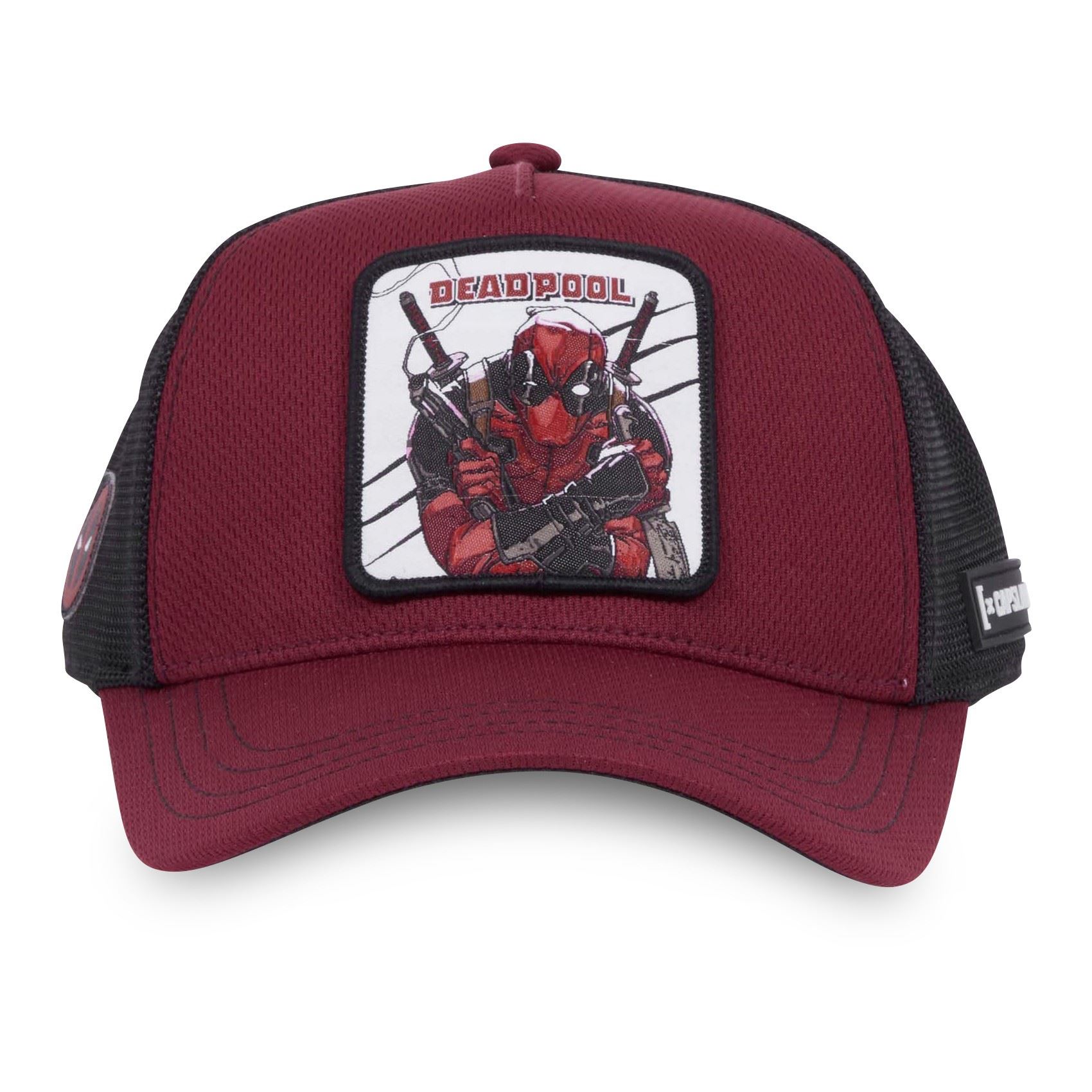 Deadpool Marvel Rot Schwarz Trucker Cap Capslab