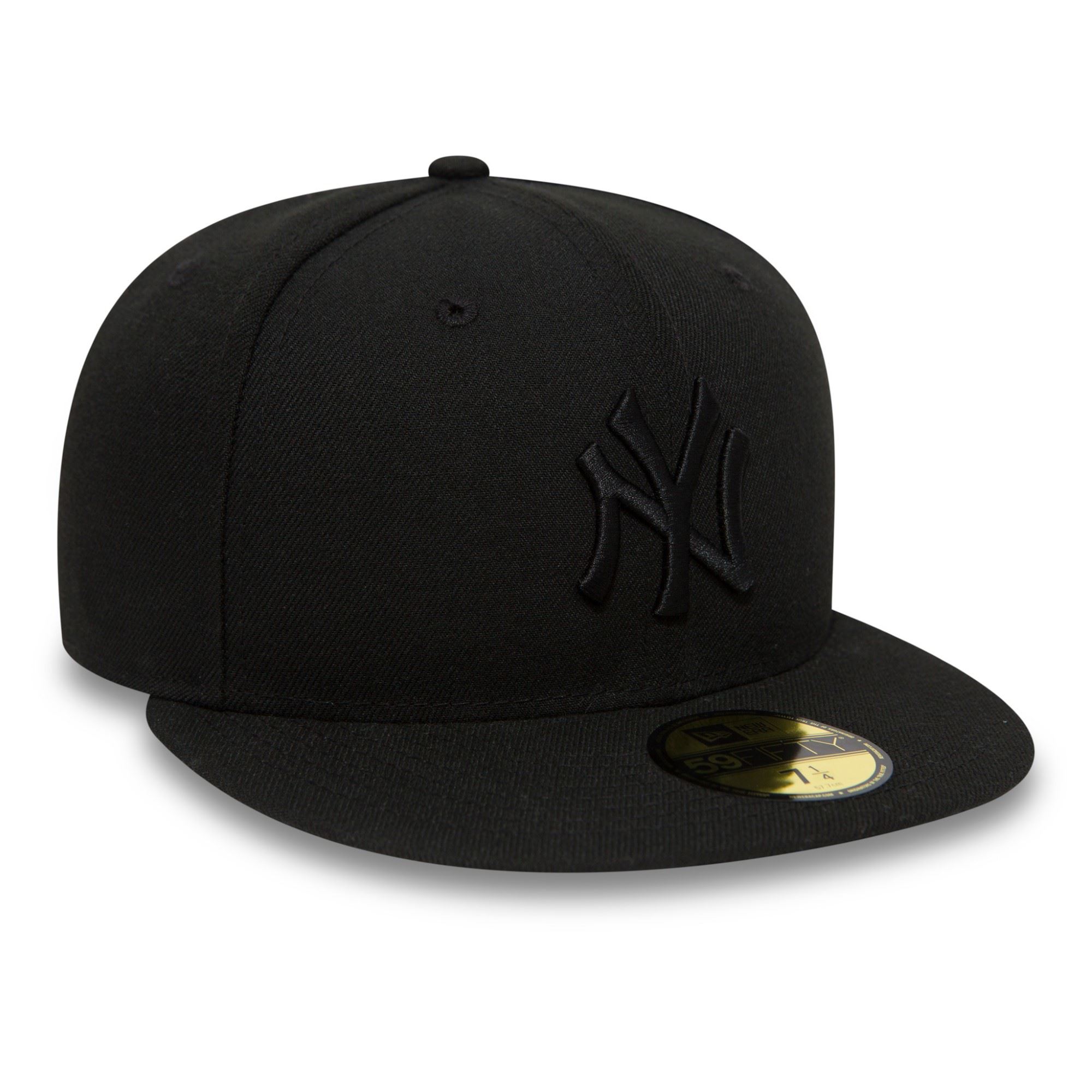 New York Yankees MLB Black On Black 59Fifty Basecap New Era