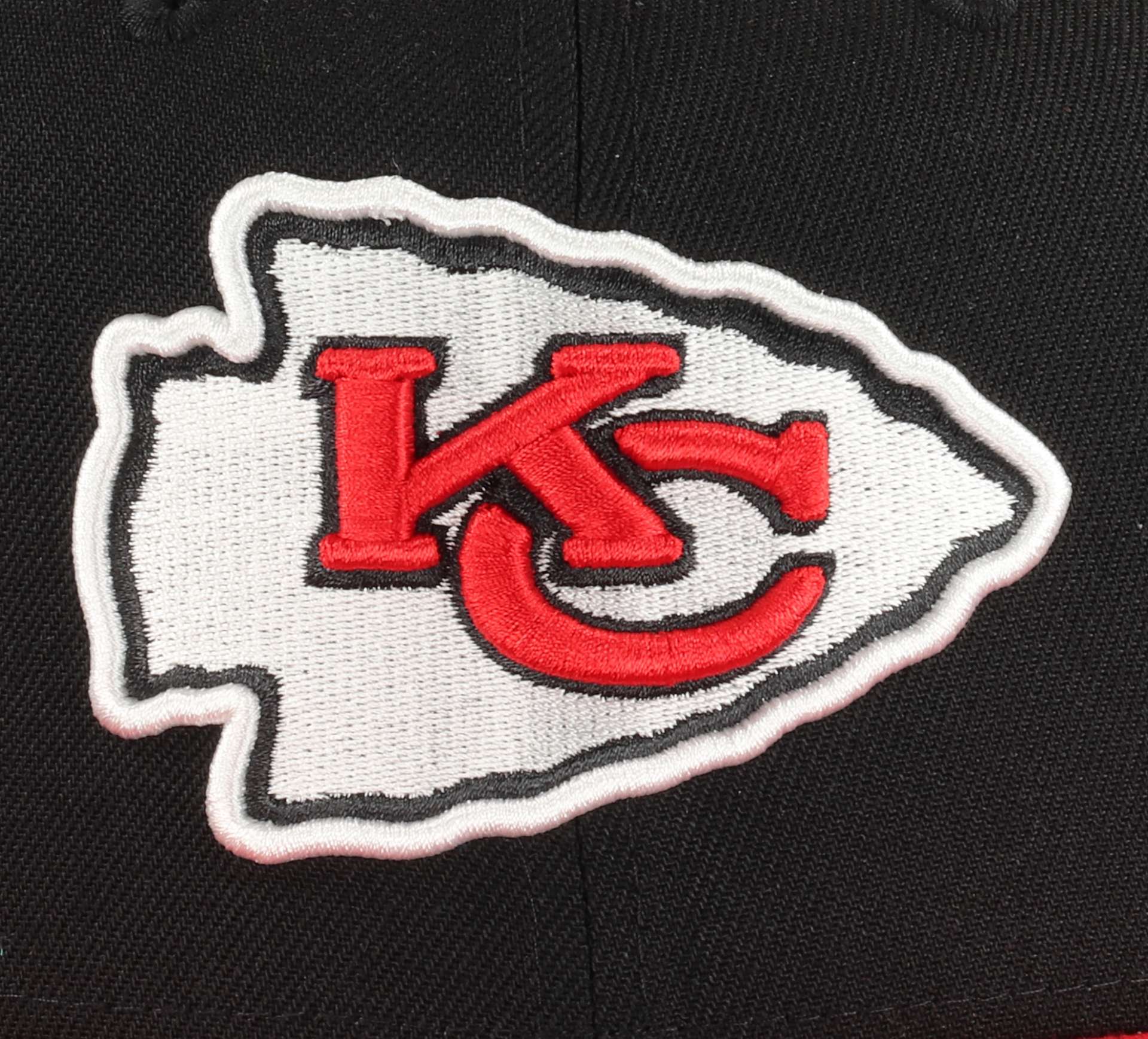 Kansas City Chiefs Sidefont Black / Red 9Fifty Snapback Cap New Era
