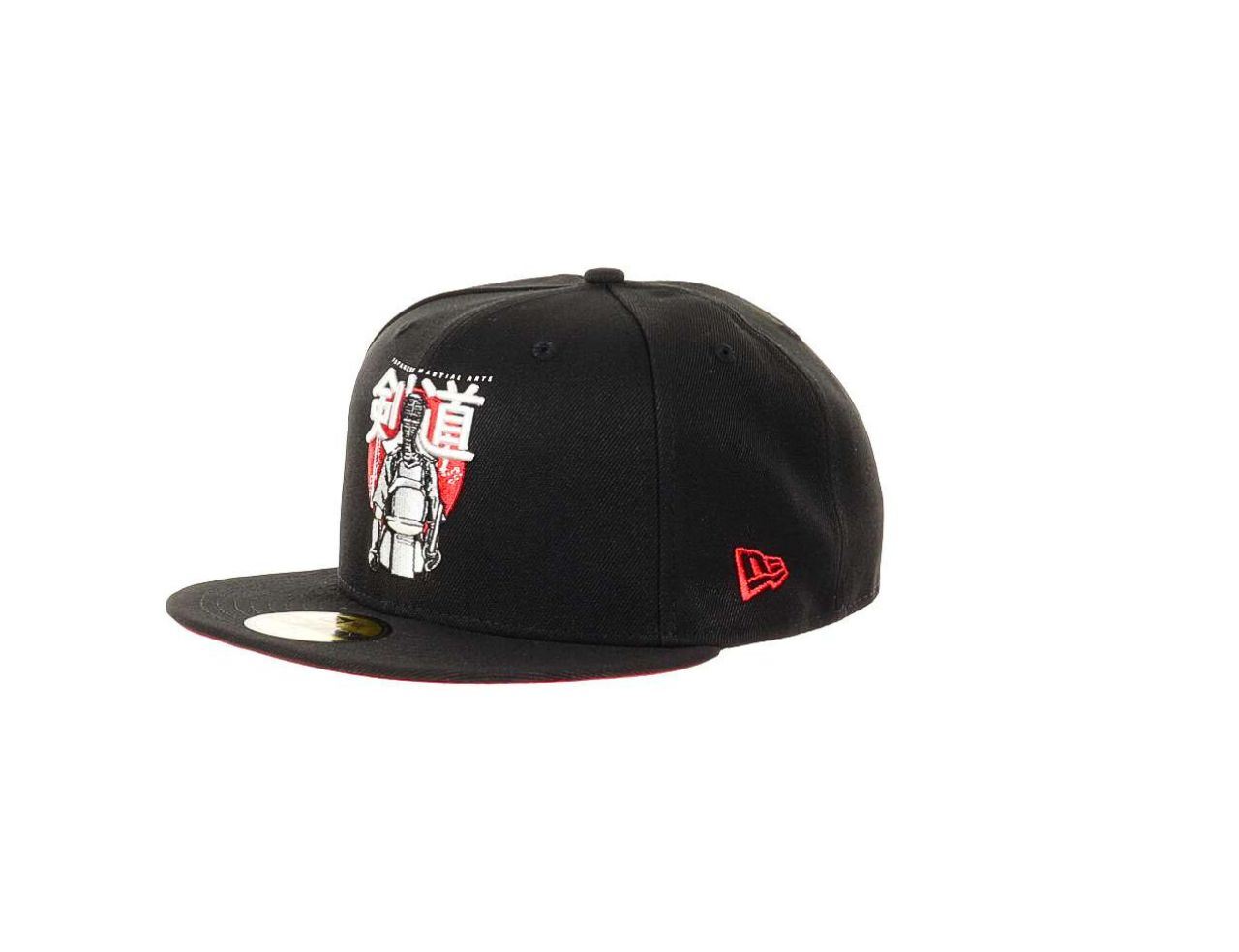 Fighter Japanese Martial Arts Japan Collection Black 59Fifty Basecap New Era