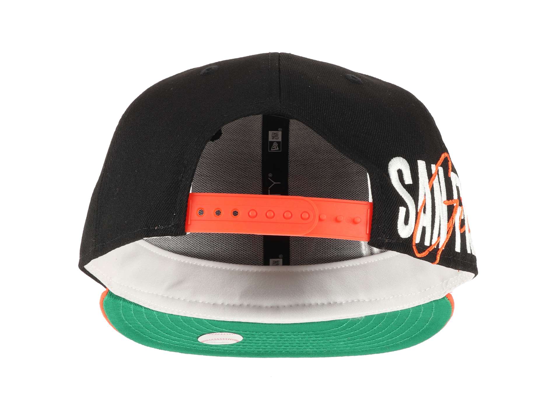 San Francisco Giants Sidefont Black / Orange 9Fifty Snapback Cap New Era