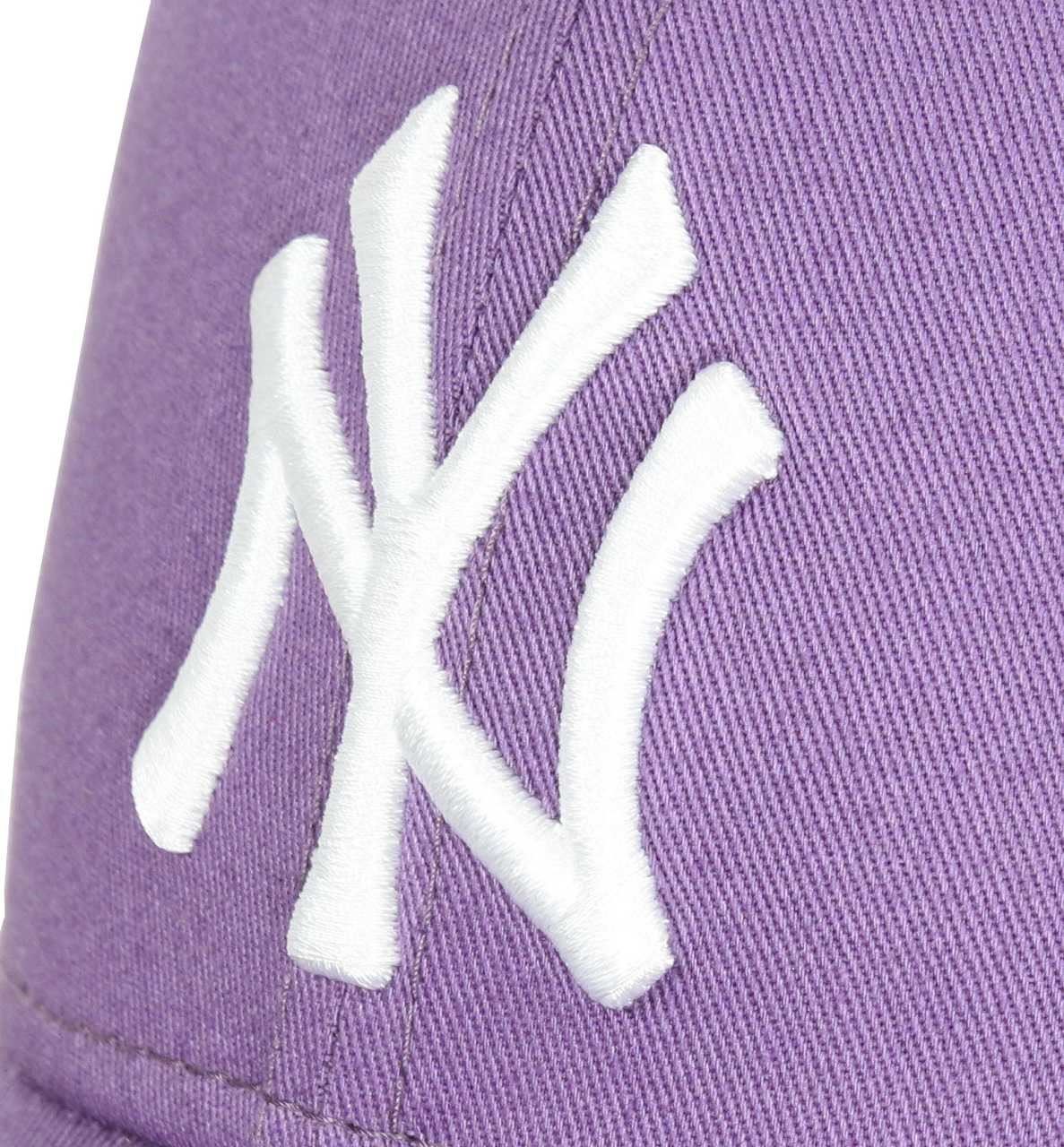 New York Yankees Purple Solid Back 9Forty Adjustable Cap New Era