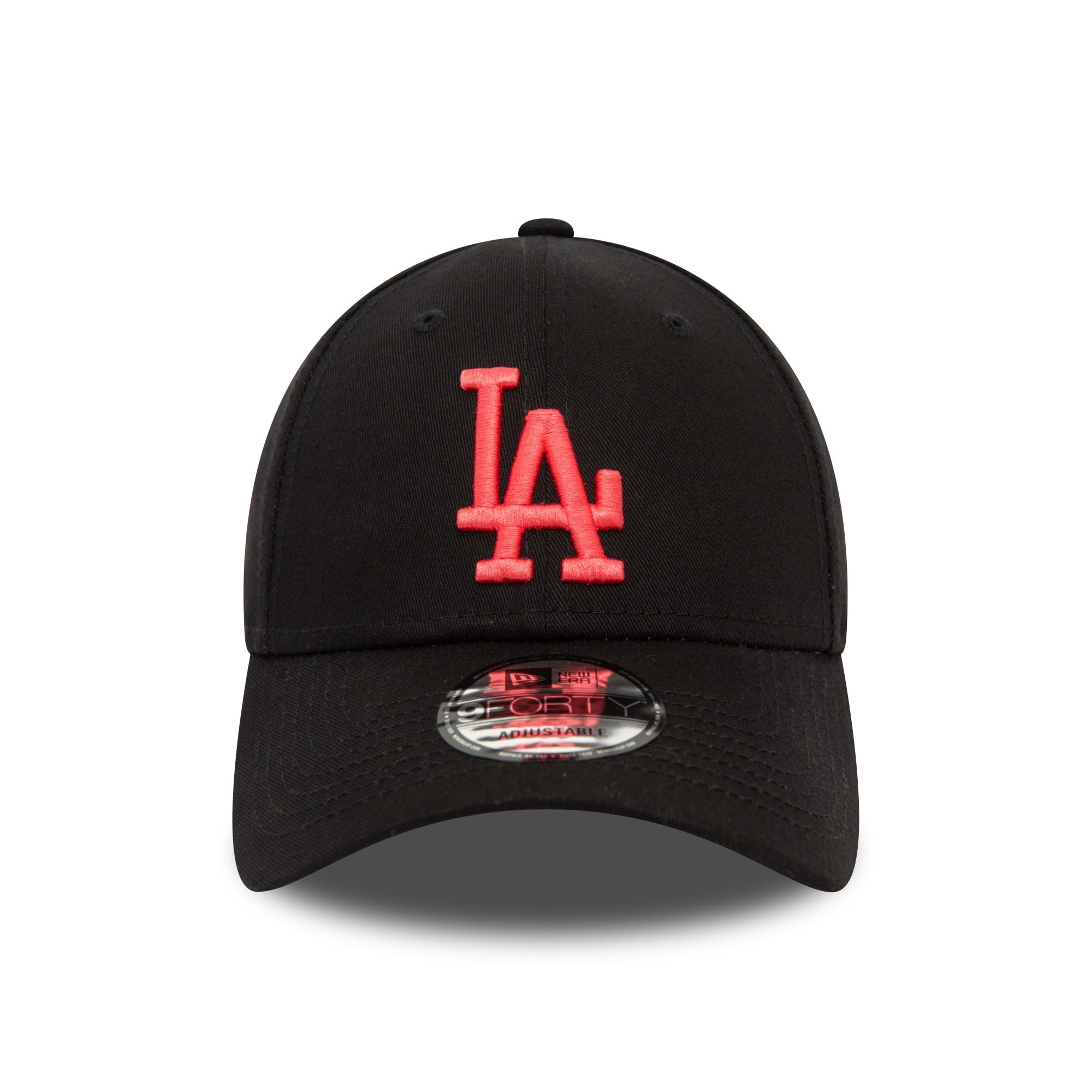 Los Angeles Dodgers MLB League Essential Black Pink 9Forty Adjustable Cap New Era