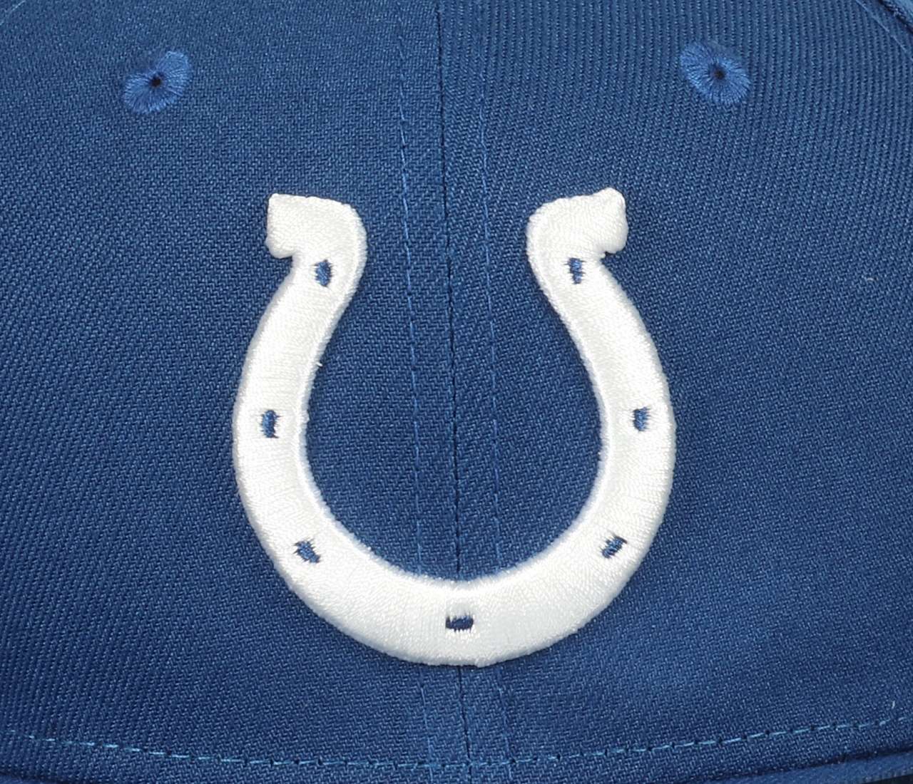 Indianapolis Colts NFL Blue 9Fifty Original Fit Snapback Cap New Era