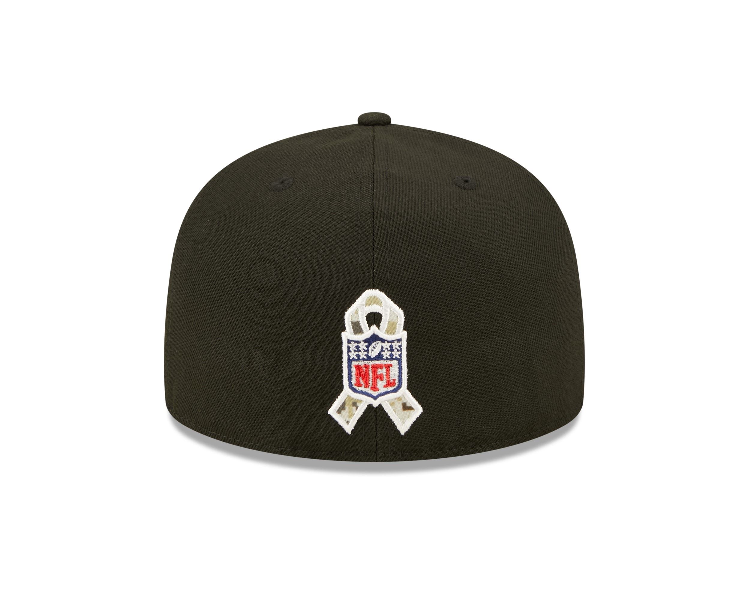 Los Angeles Chargers NFL Salute to Service 2022 Black 59Fifty Basecap New Era