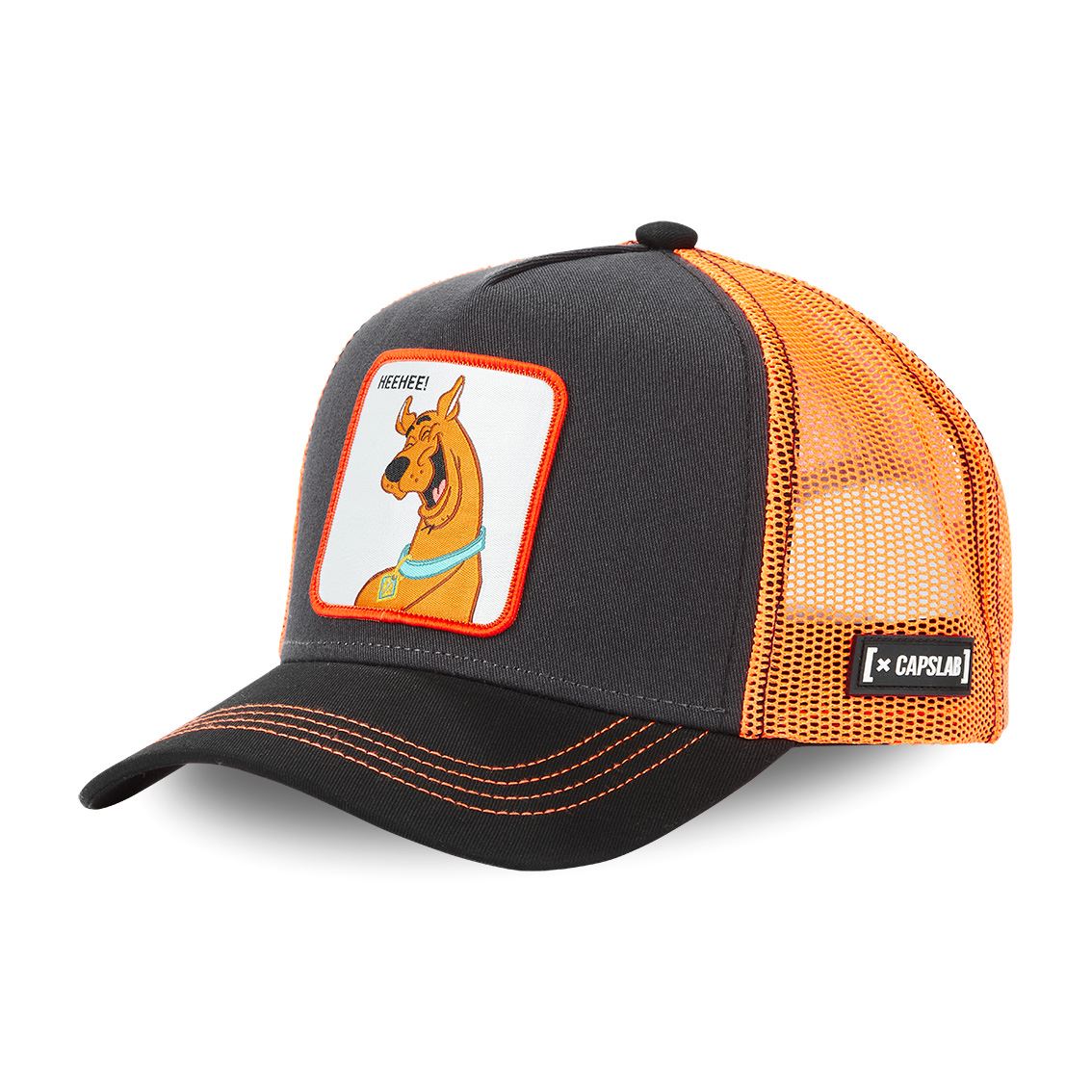 Scooby Scooby-Doo Black Orange Trucker Cap Capslab