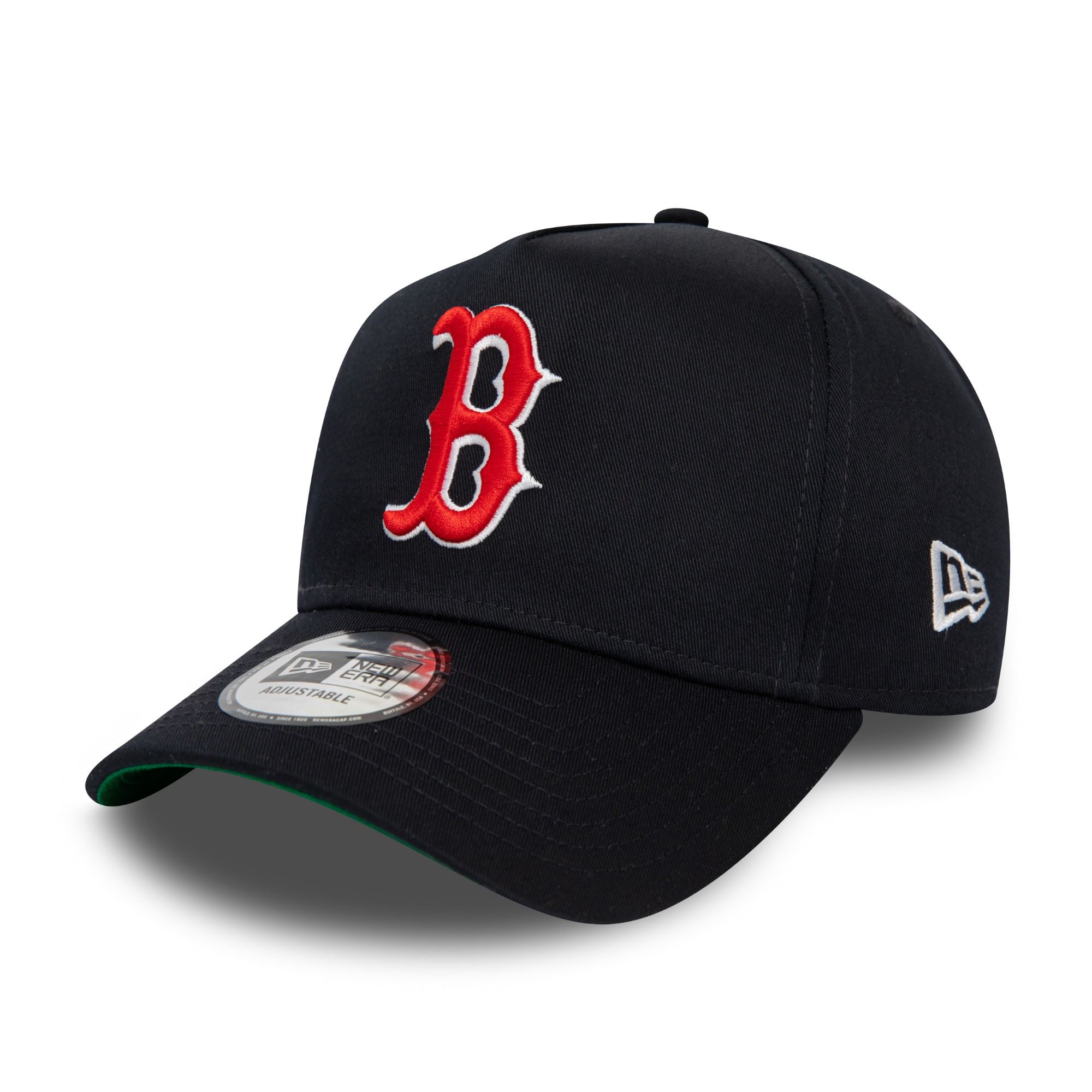 Boston Red Sox MLB World Series Patch Marineblau Verstellbare E-Frame Cap New Era