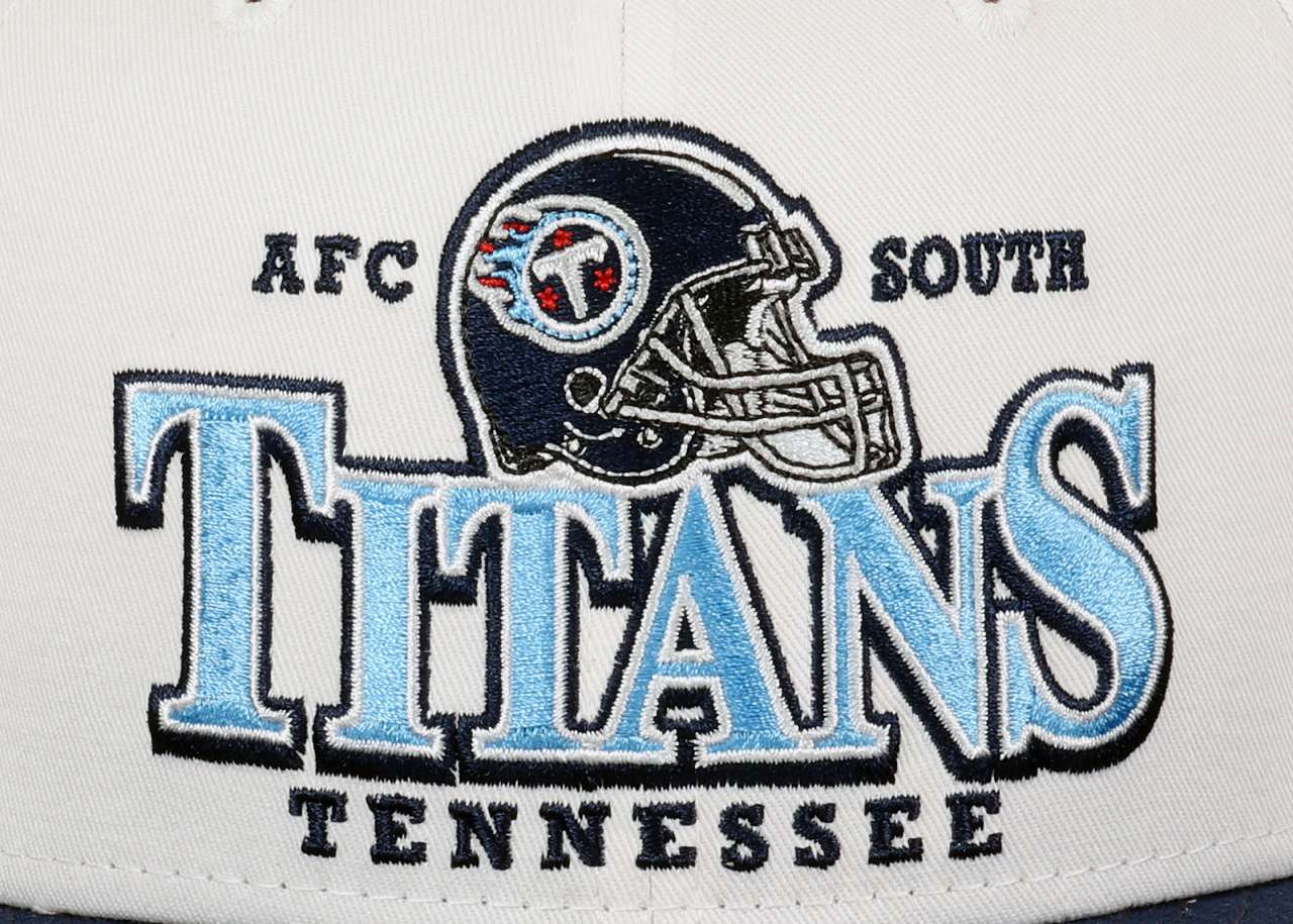 Tennessee Titans NFL White Original Teamcolour Helmet Blue 9Fifty Snapback Cap New Era