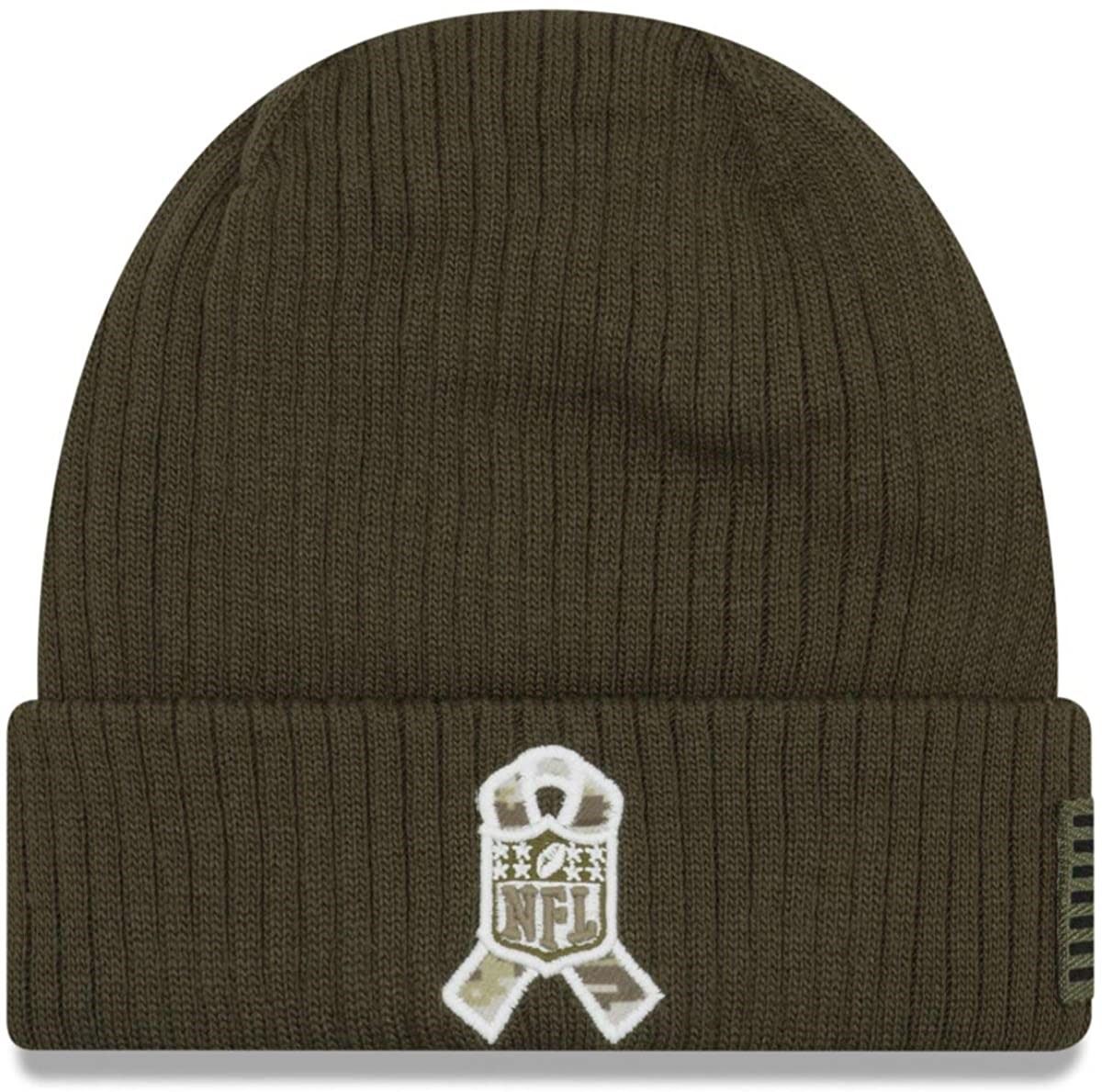 San Francisco 49ers On Field 2018 Salute To Service Knit Beanie New Era
