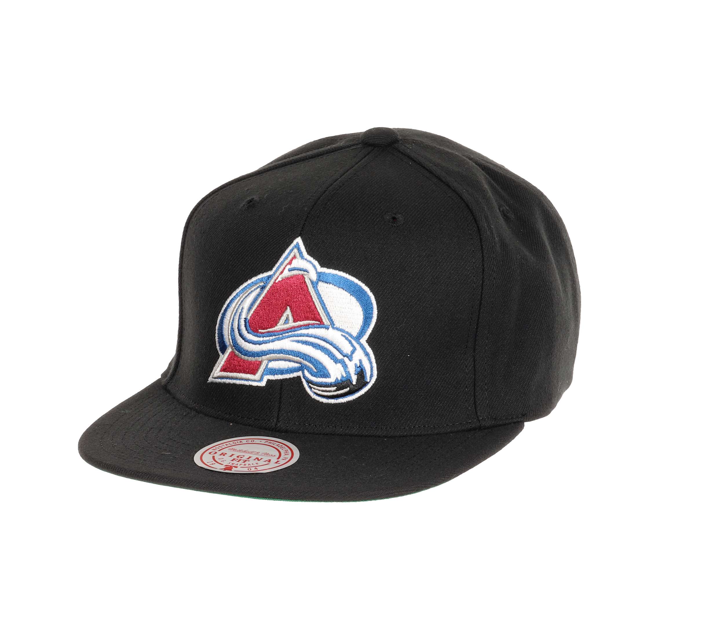Colorado Avalanche NHL Top Spot Original Fit Black Adjustable Snapback Cap Mitchell & Ness