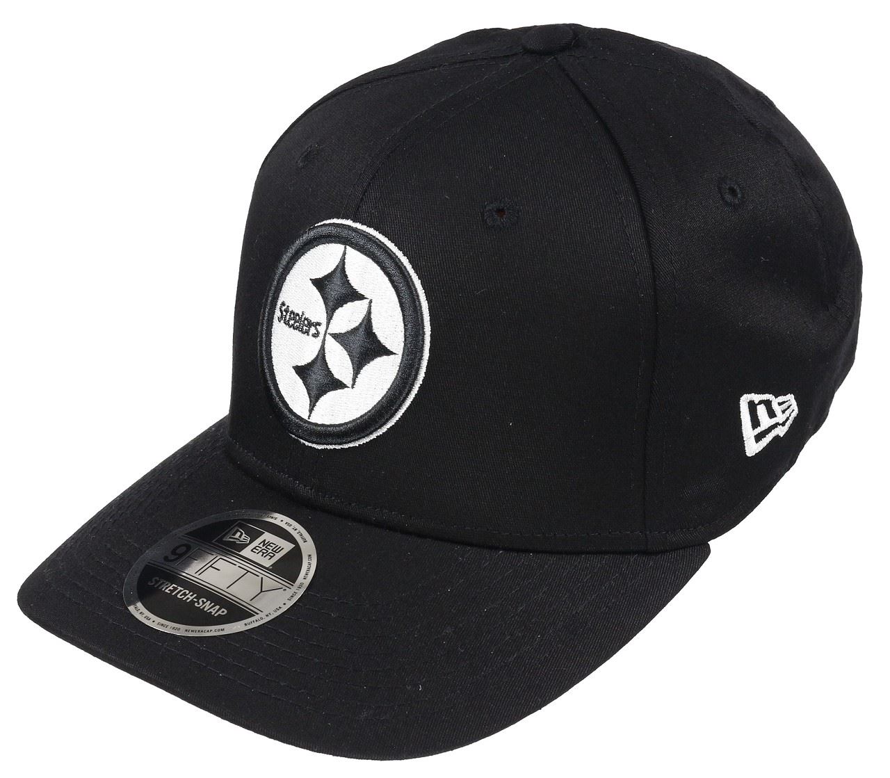 Pittsburgh Steelers BW Edition 9Fifty Stretch Snapback Cap New Era 