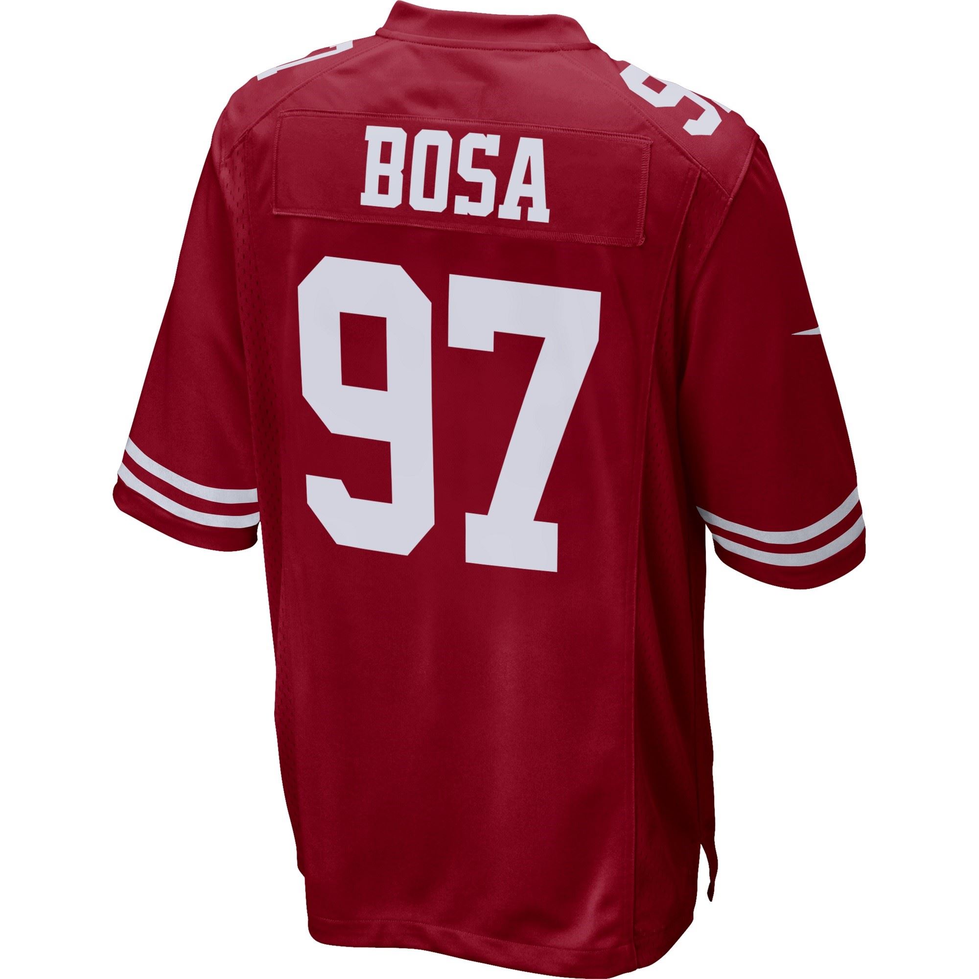 Nick Bosa #97 San Francisco 49ers NFL Game Team Colour Jersey Nike