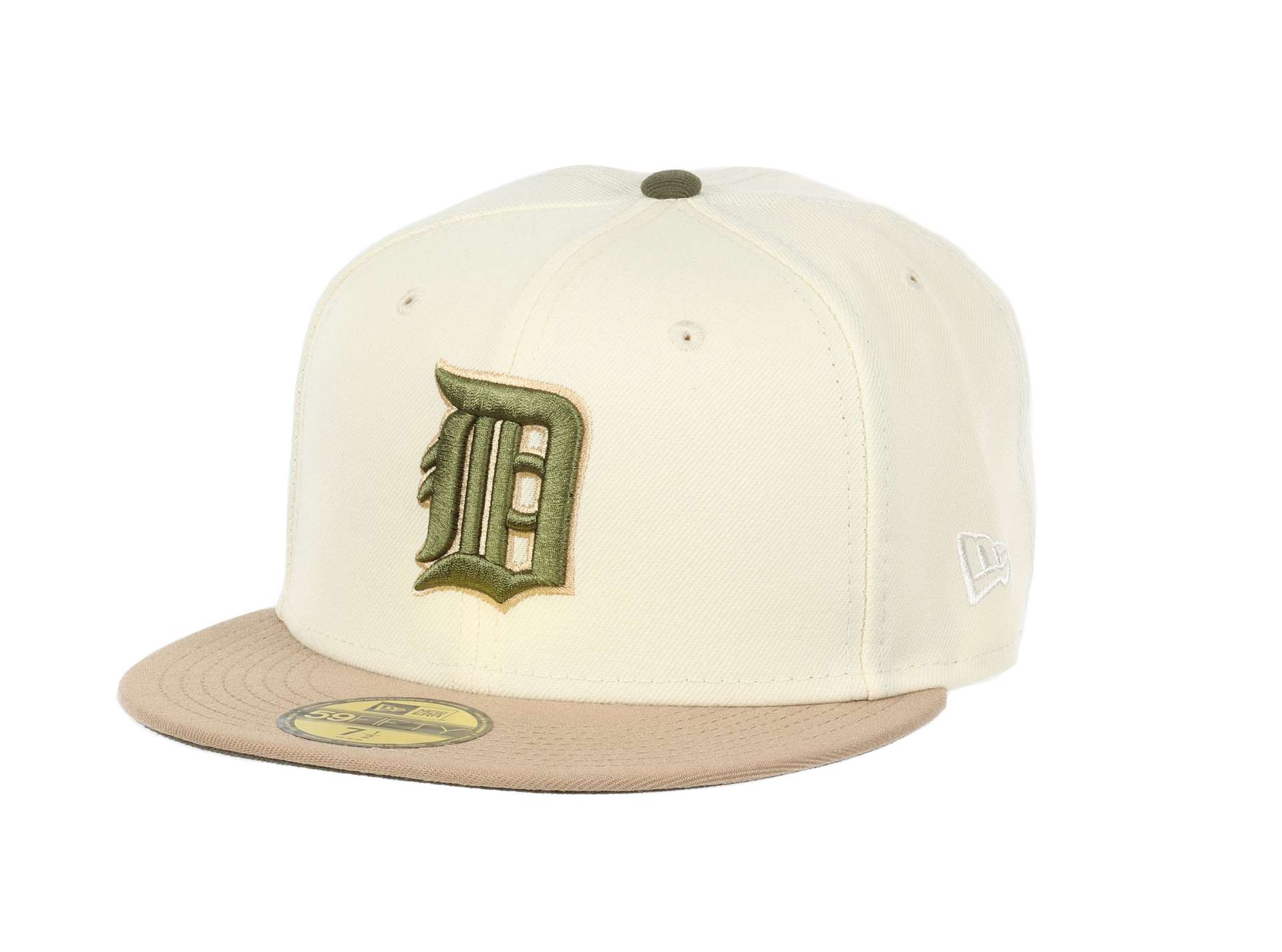 Detroit Tigers 75th Anniversary Tiger Stadium Sidepatch Chrome White 59Fifty Basecap New Era