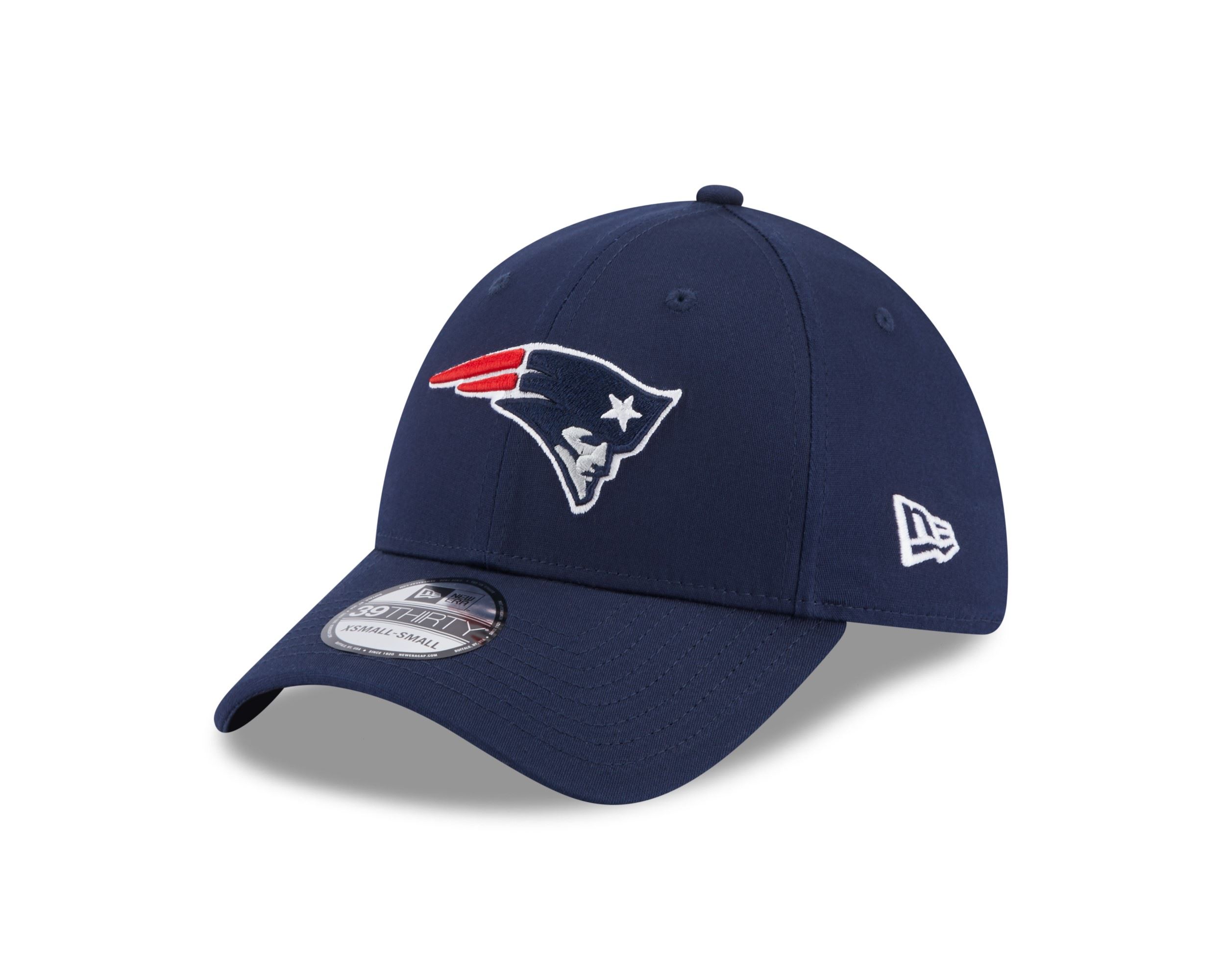 New England Patriots NFL Comfort Navy 39Thirty Stretch Cap New Era
