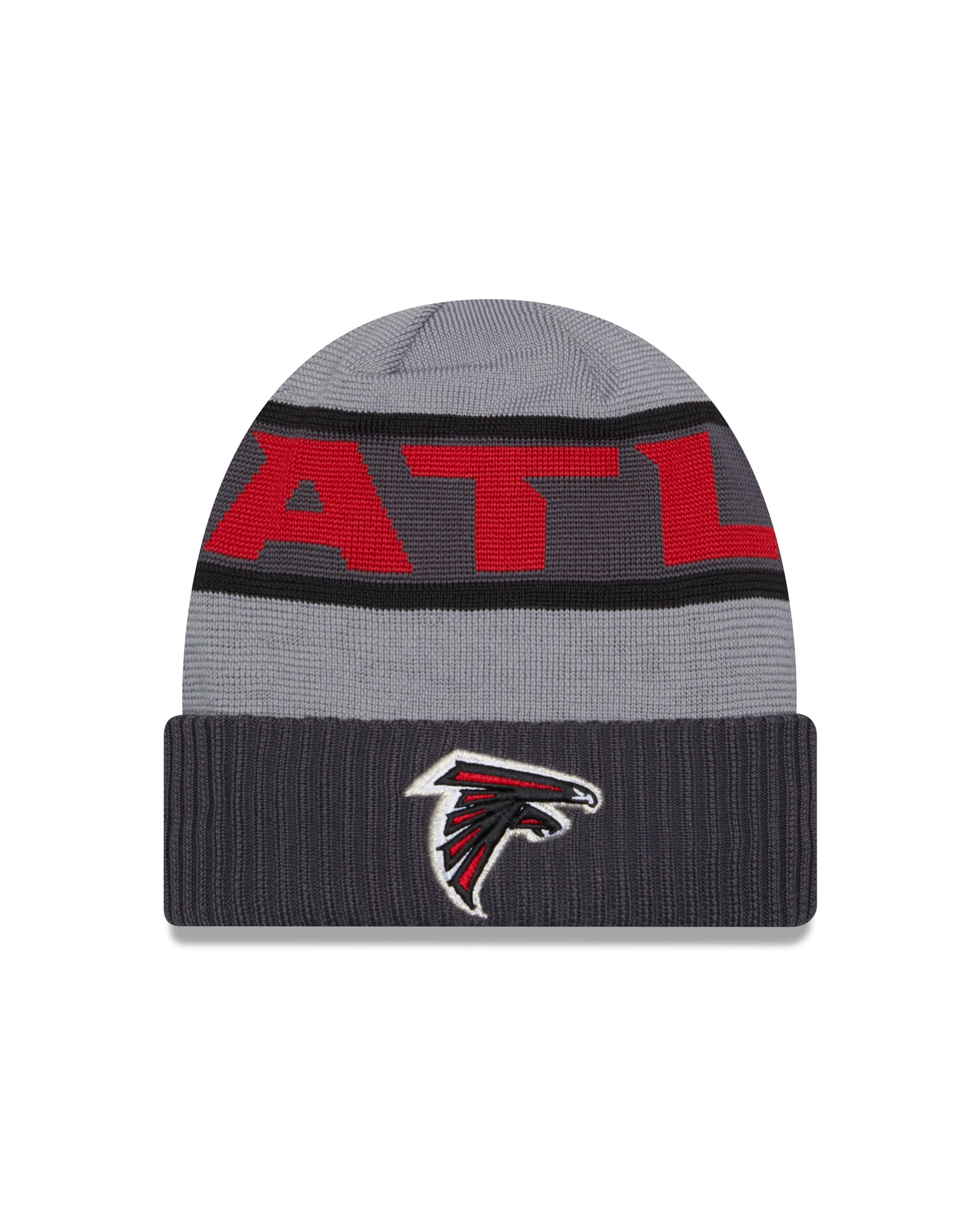 Atlanta Falcons NFL 2023  Sideline Tech Knit CW Gray Beanie New Era