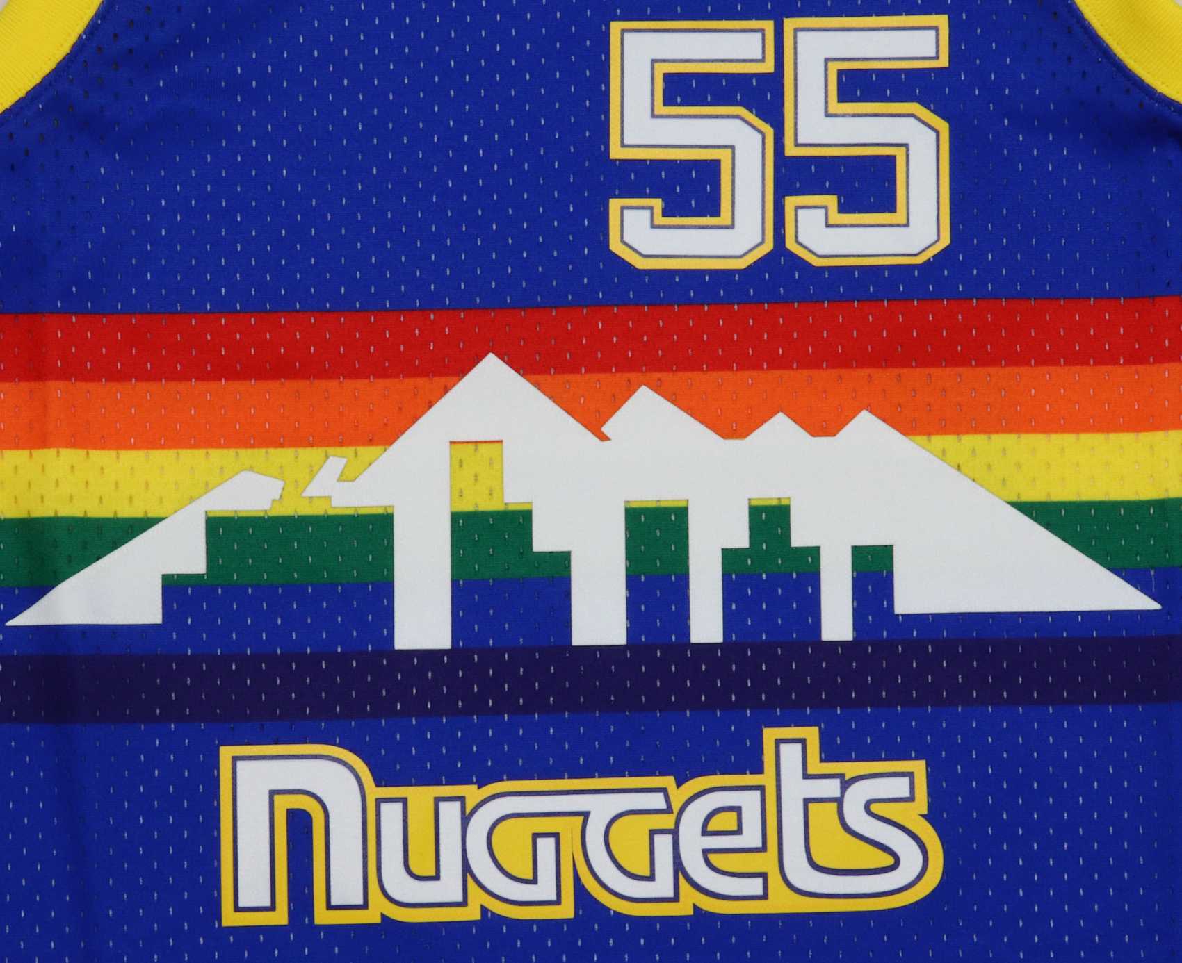 Dikembe Mutombo #55 Denver Nuggets NBA Swingman Mitchell & Ness