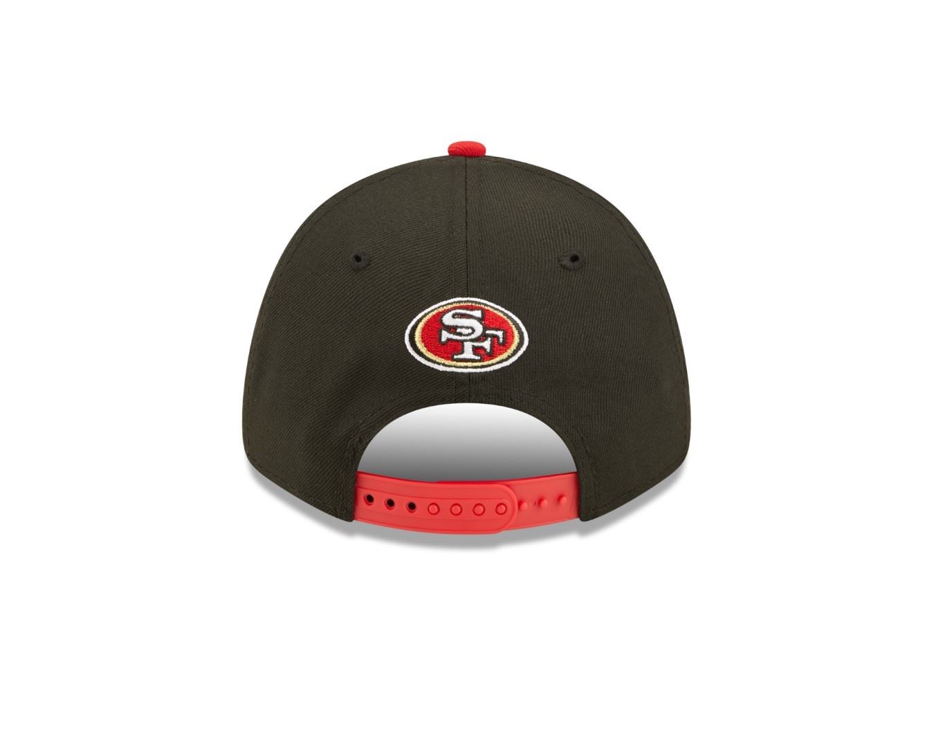 San Francisco 49ers 2022 NFL Draft Black Red 9Forty Snapback Cap New Era