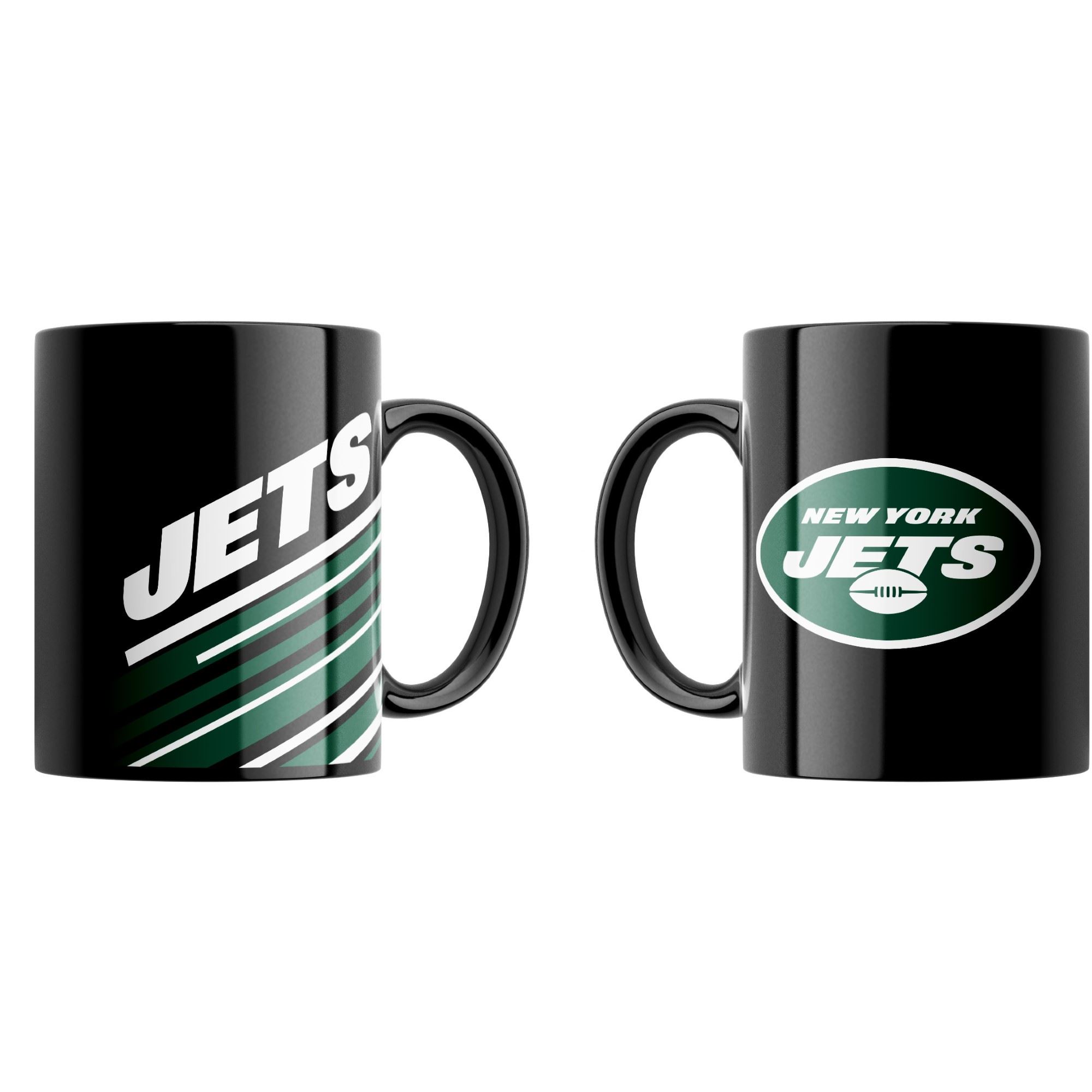 New York Jets NFL Classic Mug (330 ml) Stripes Tasse Great Branding