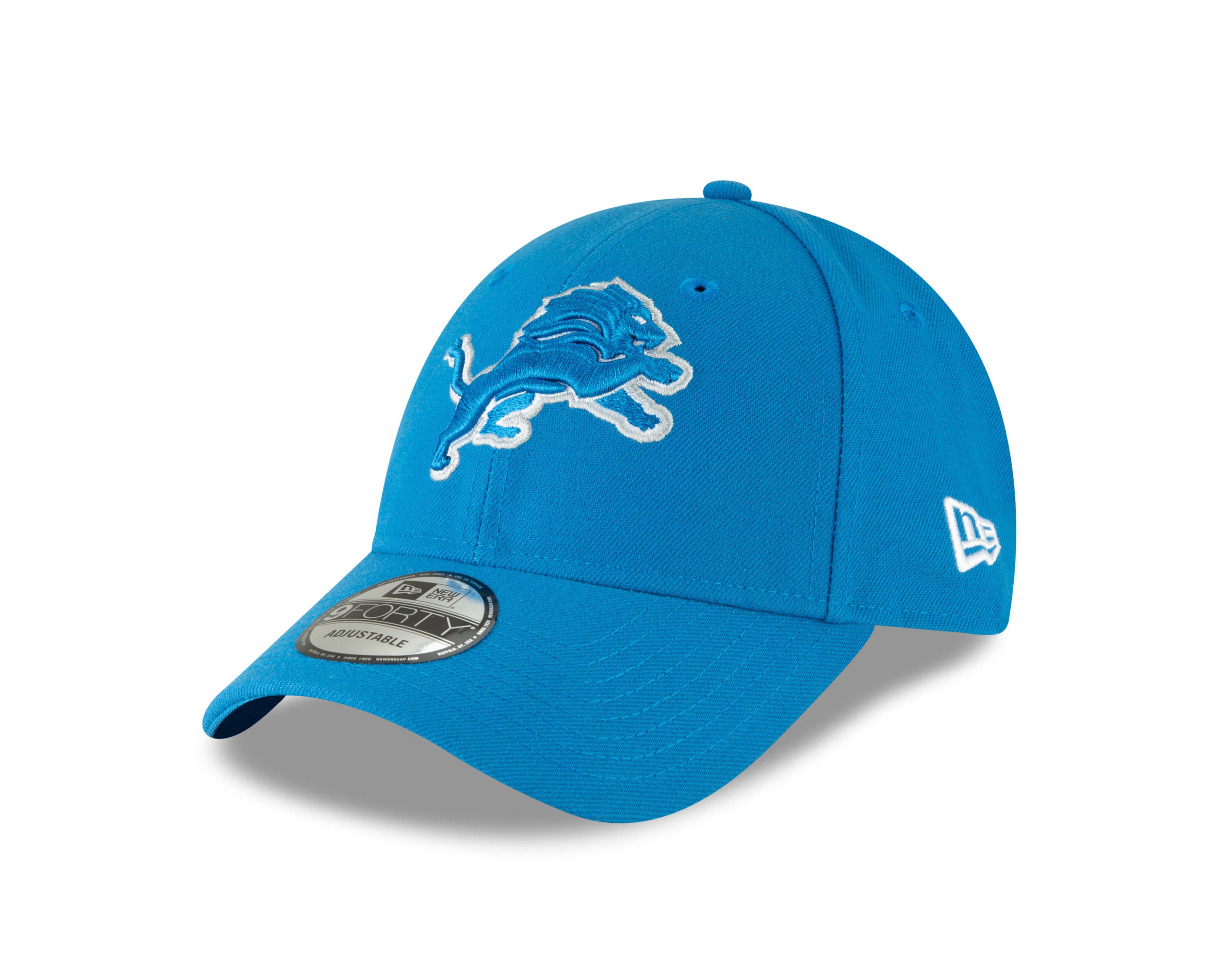 Detroit Lions NFL The League Blue 9Forty Adjustable Cap New Era