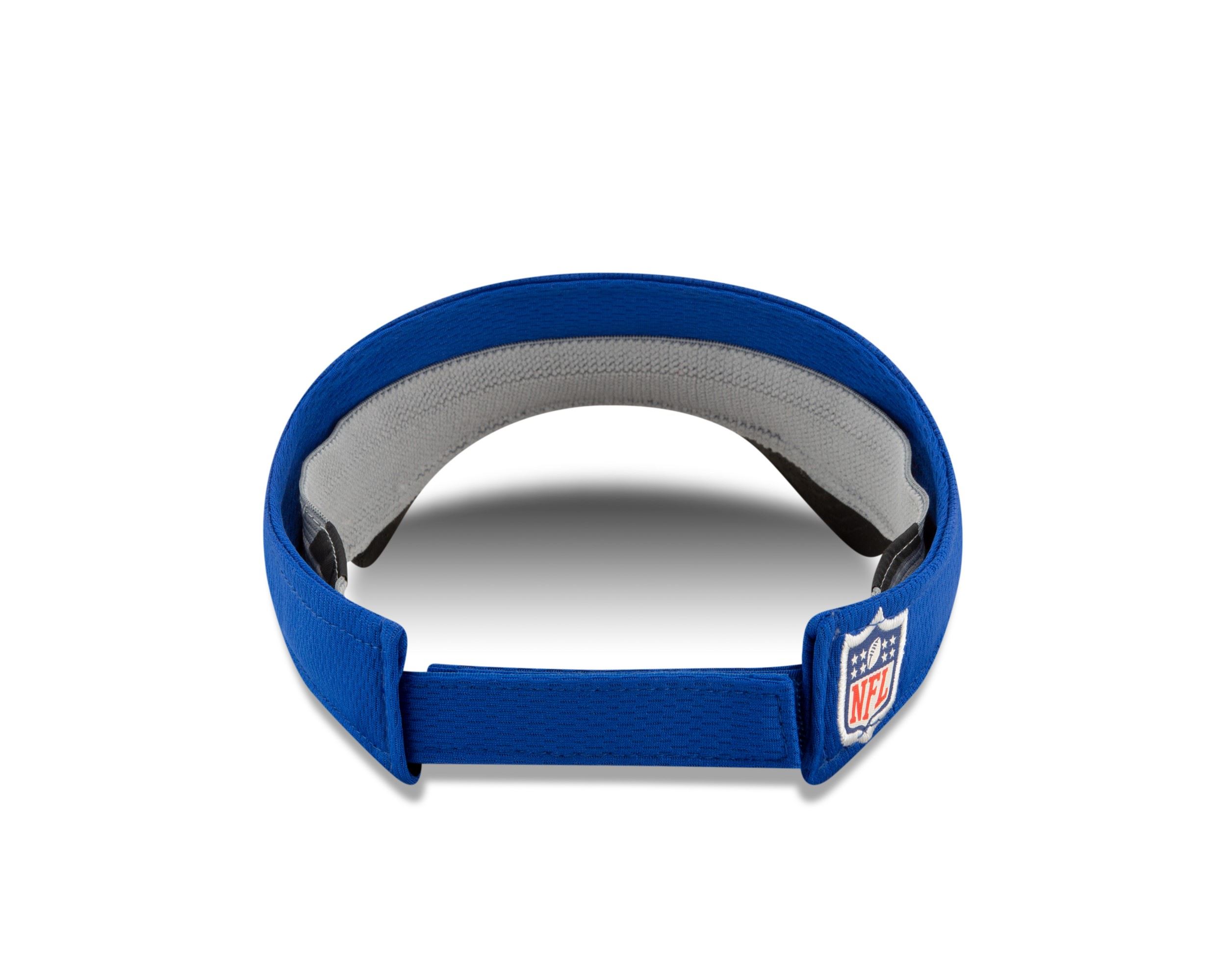 Buffalo Bills NFL 2021 Sideline Royal Adjustable Sunvisor New Era