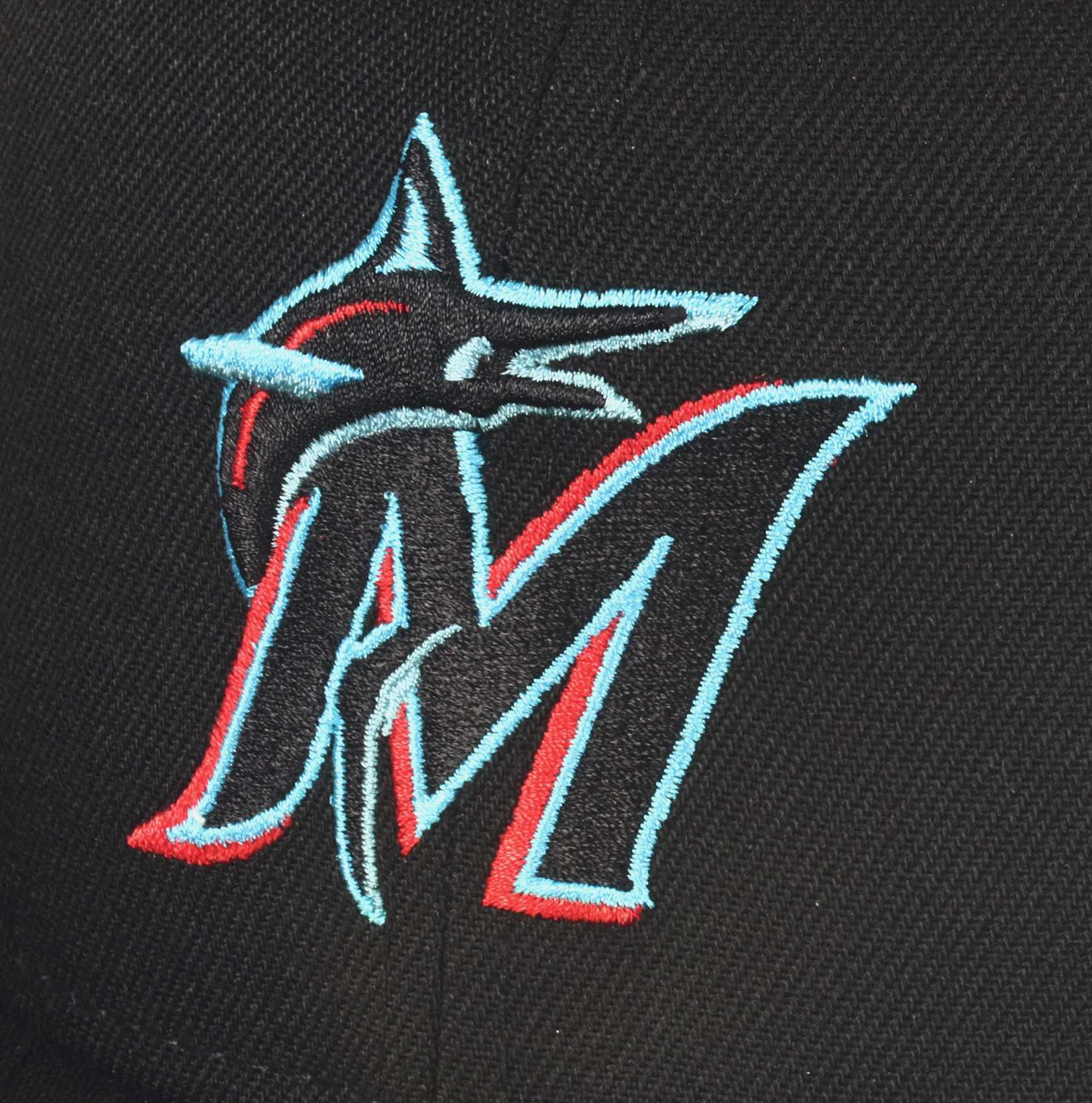 Miami Marlins MLB AC Performance Black 59Fifty Basecap New Era