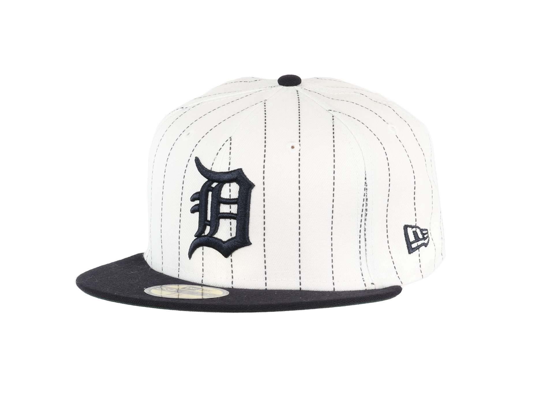 Detroit Tigers MLB Pinstripe White Navy 59Fifty Basecap New Era