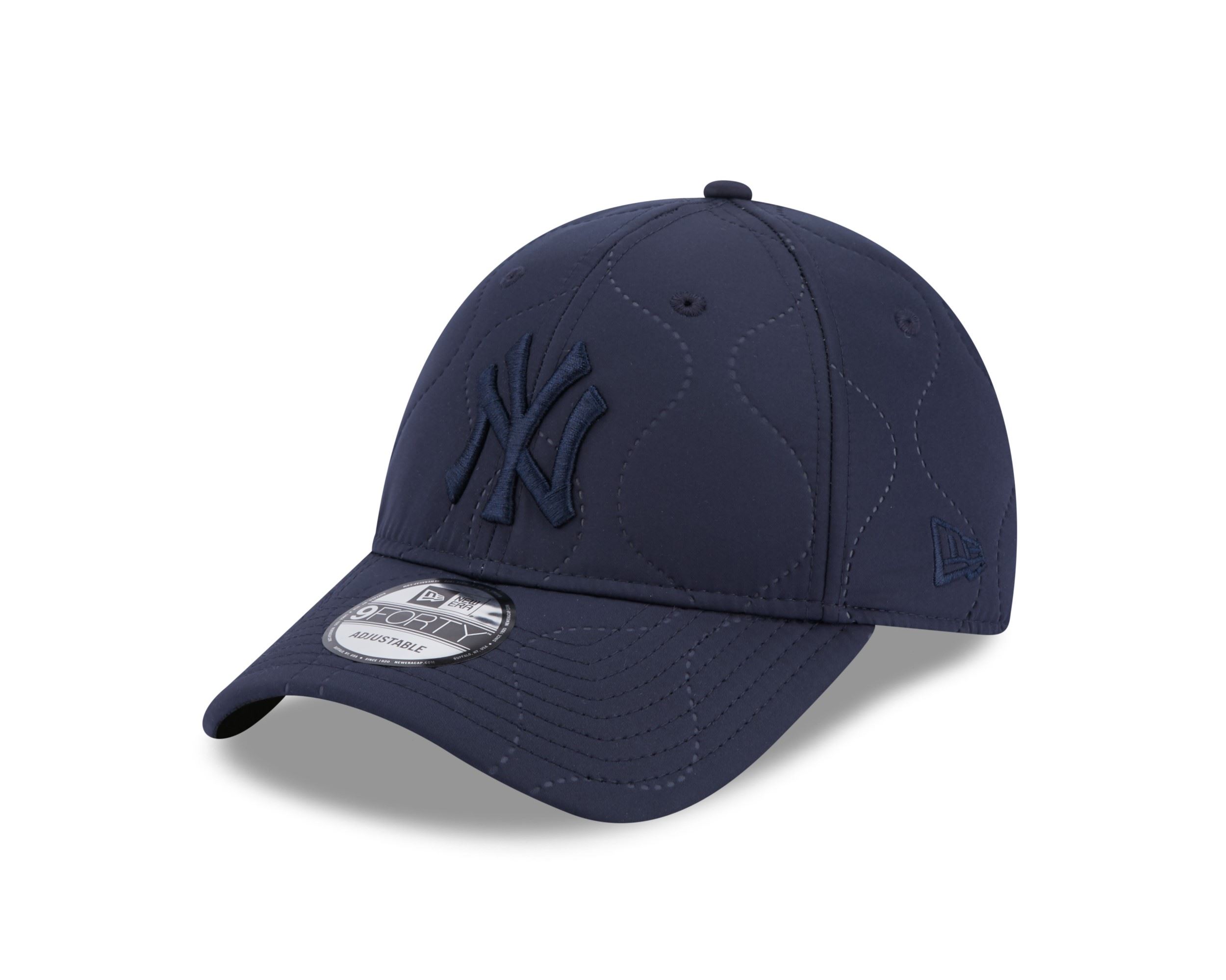New York Yankees MLB Quilted Navy 9Forty  Adjustable Cap New Era