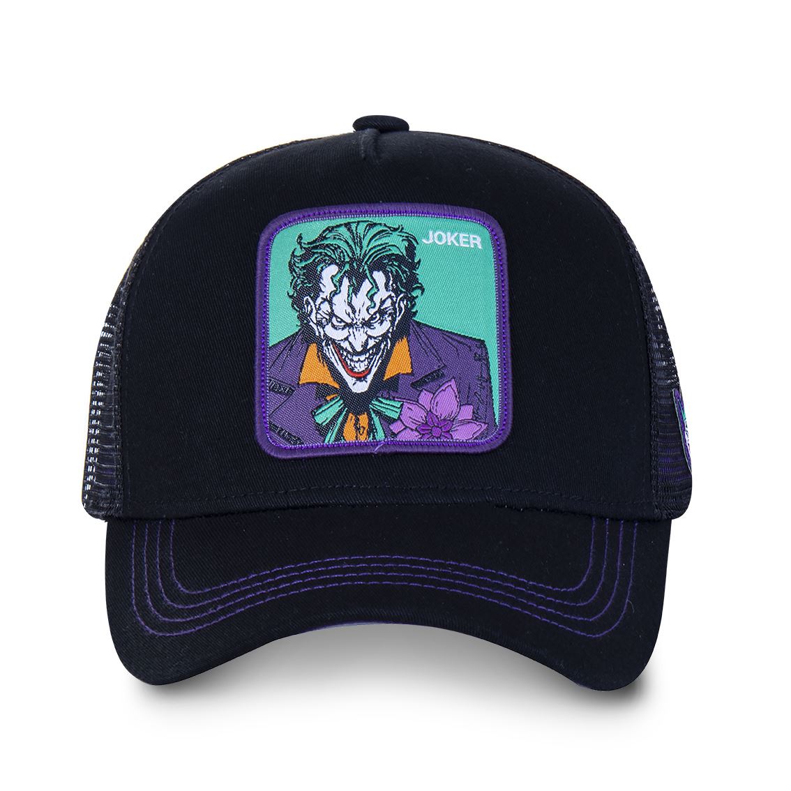 Joker DC Batman Black Purple Trucker Cap Capslab